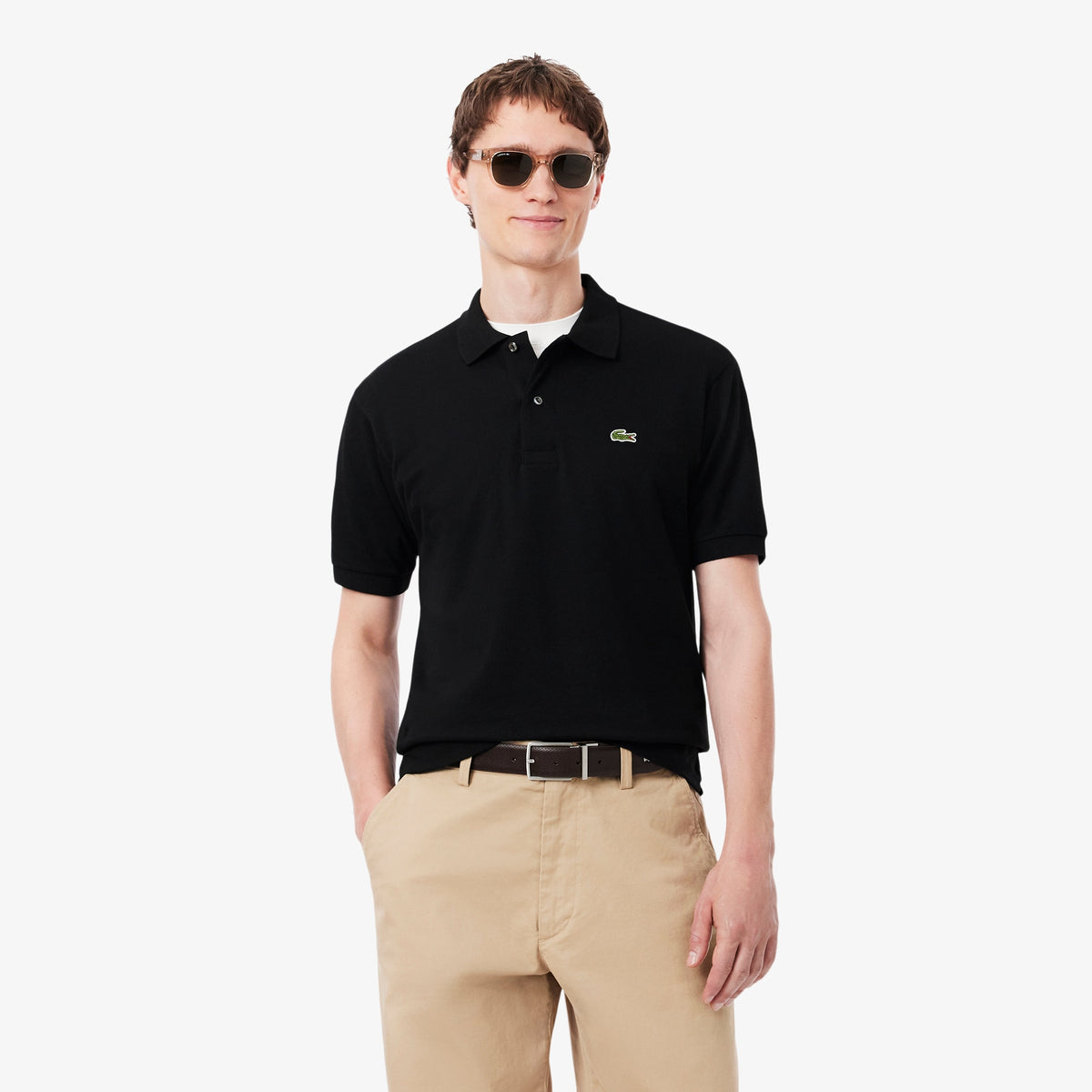 Polo L.12.12 Classic Fit Negro L1212 | Lacoste · imagen 2