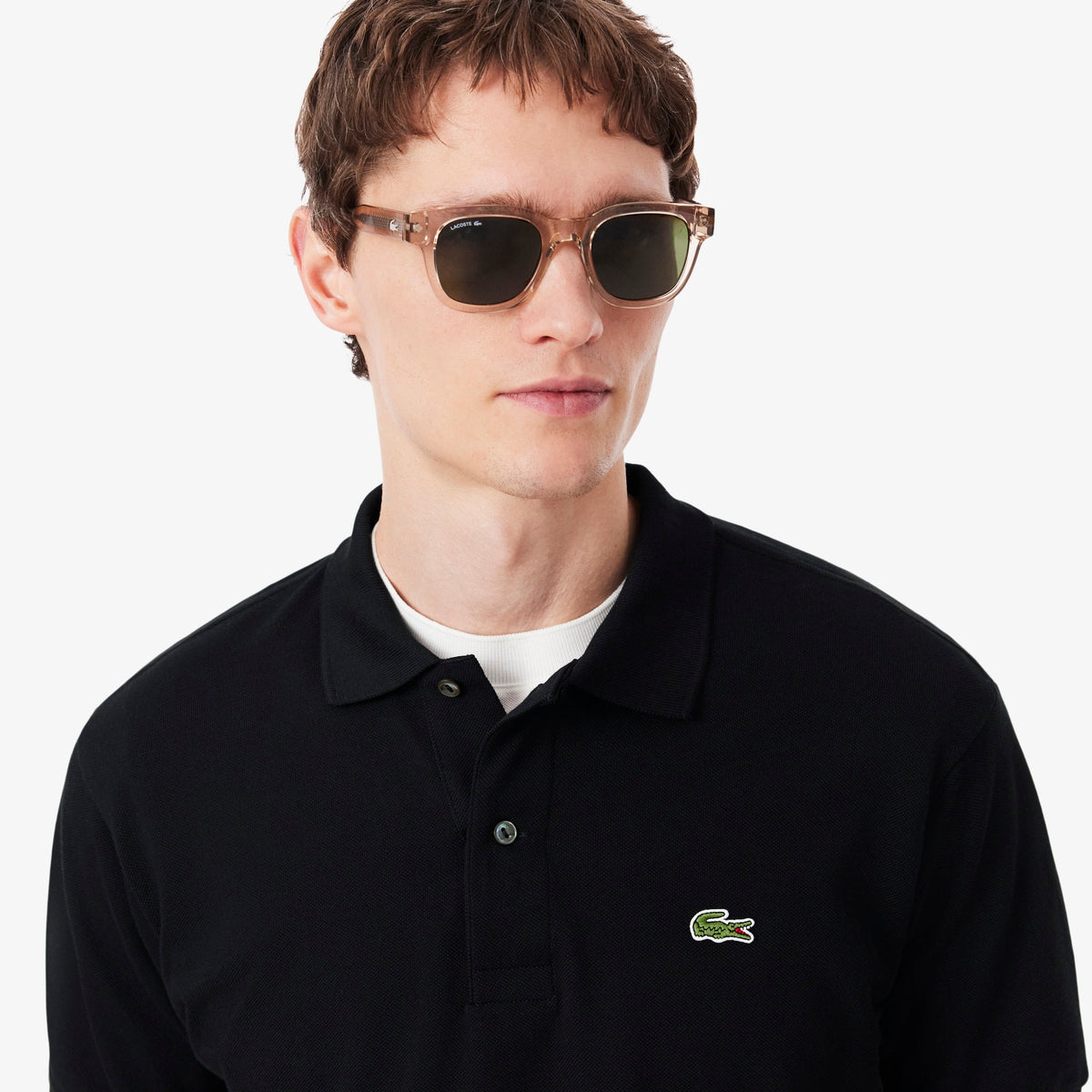 Polo L.12.12 Classic Fit Negro L1212 | Lacoste · imagen 3
