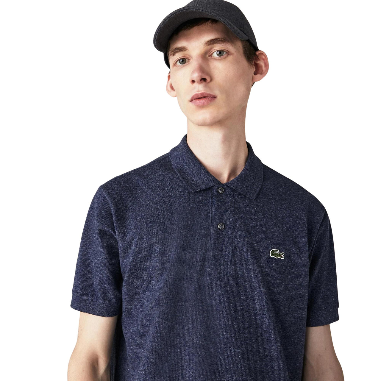 Polos Lacoste Hombre L1264 - Short Sleeved Ribbed Collar Shirt