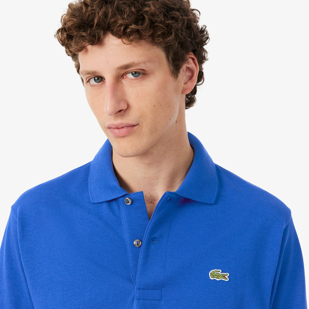 Polo L.12.12 Classic Fit Jaspeado Cosmic Chine L1264 | Lacoste · imagen 3