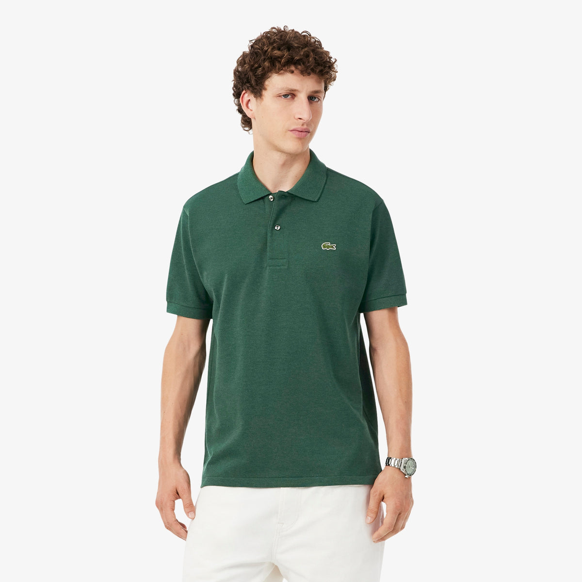 Polo L.12.12 Classic Fit Jaspeado Nursery Chine L1264 | Lacoste · imagen 2