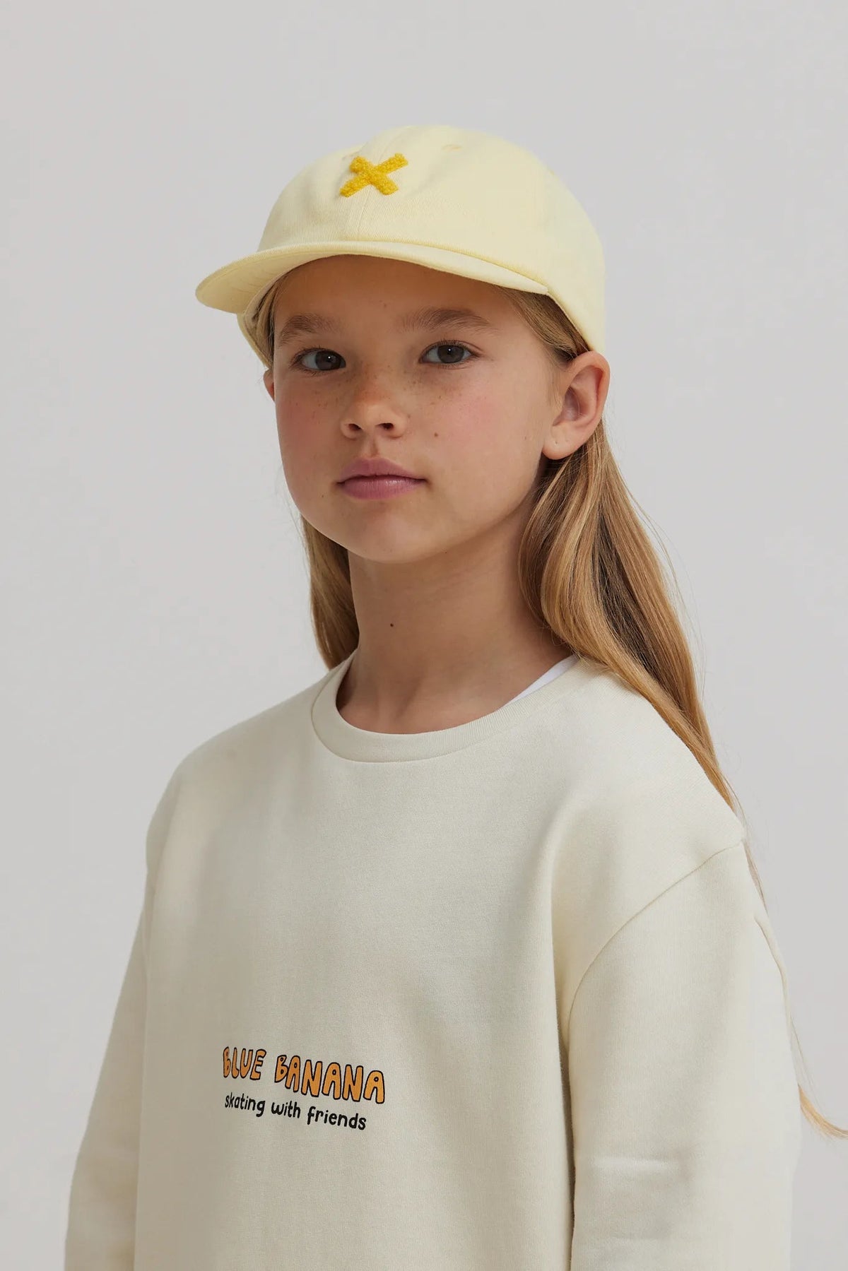 Gorra Kids Terry Amarillo Claro | Blue Banana · imagen 4