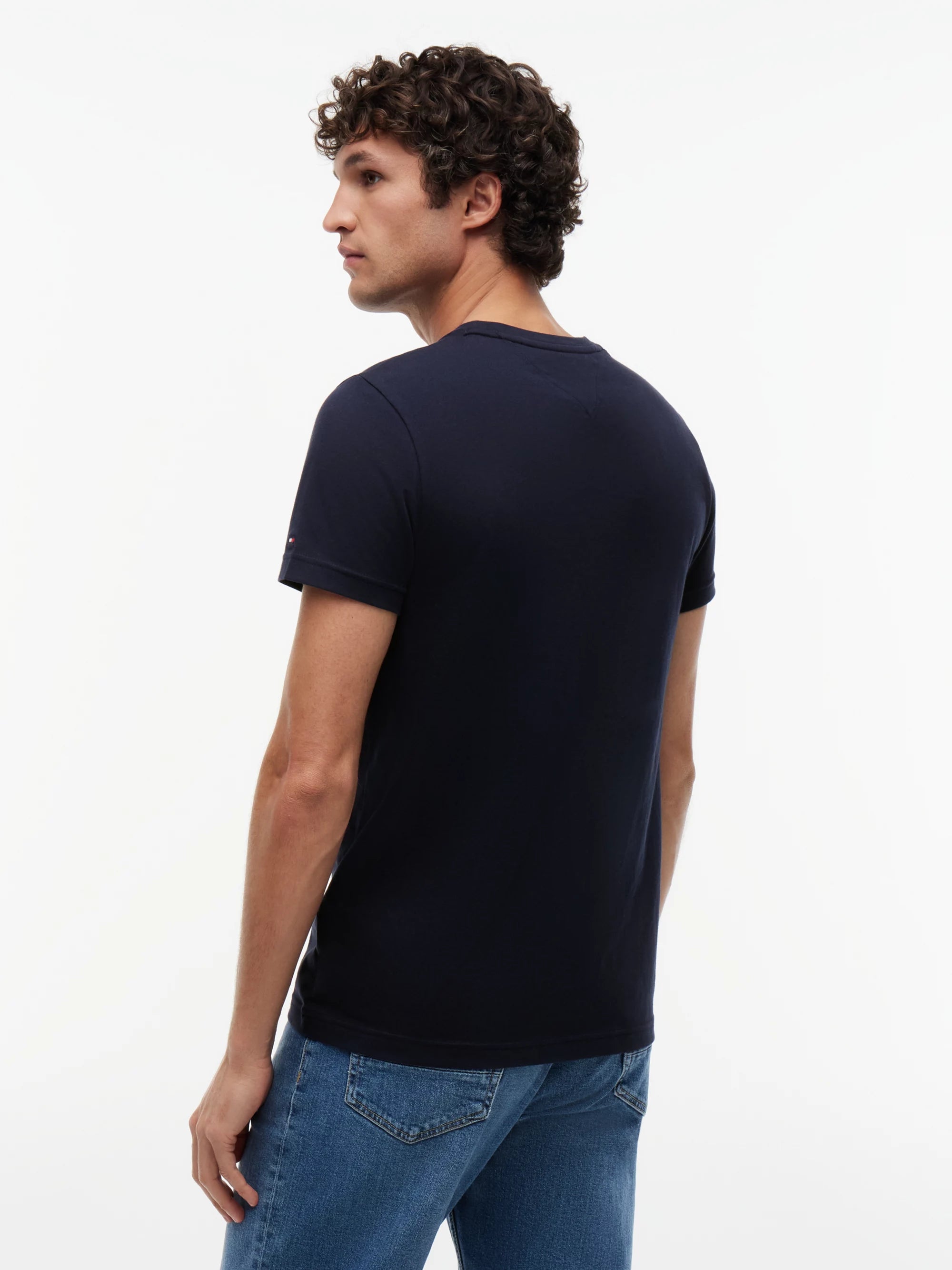Camisetas Tommy Hilfiger Hombre Core Logo Tee · imagen 4