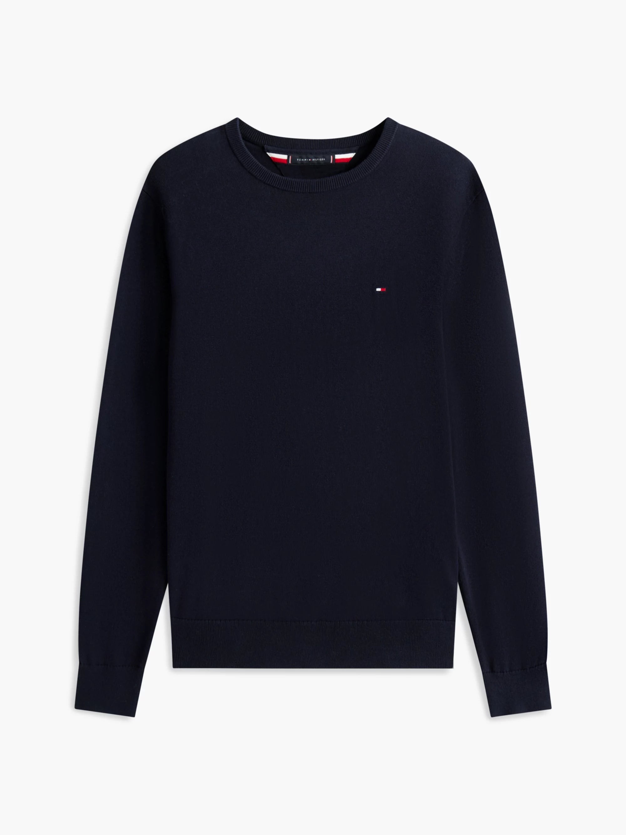 Tommy Hilfiger Jersey Core Essential Cotton Crew Neck · Negro · imagen 6
