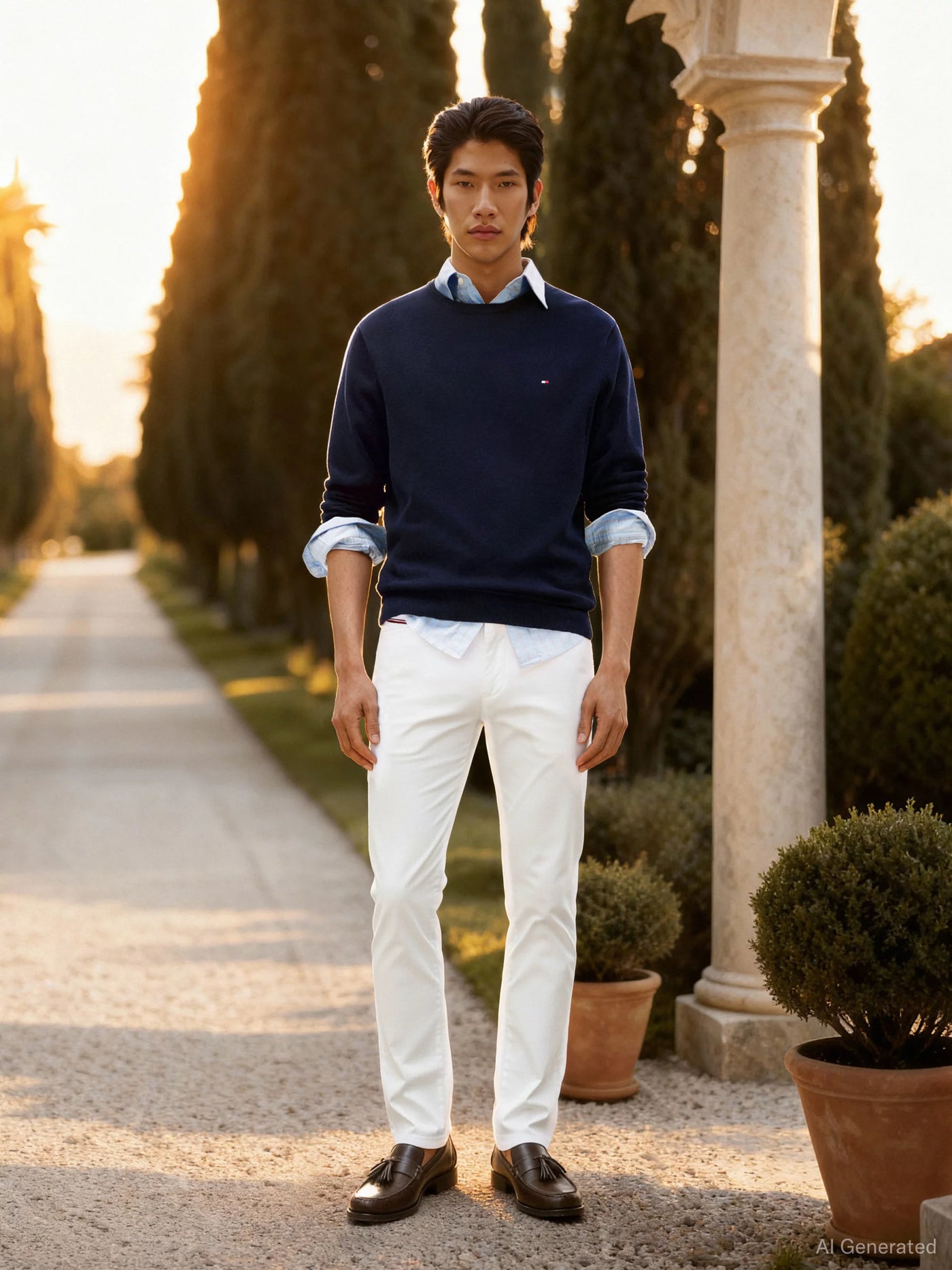 Tommy Hilfiger Jersey Core Essential Cotton Crew Neck · Negro · imagen 7