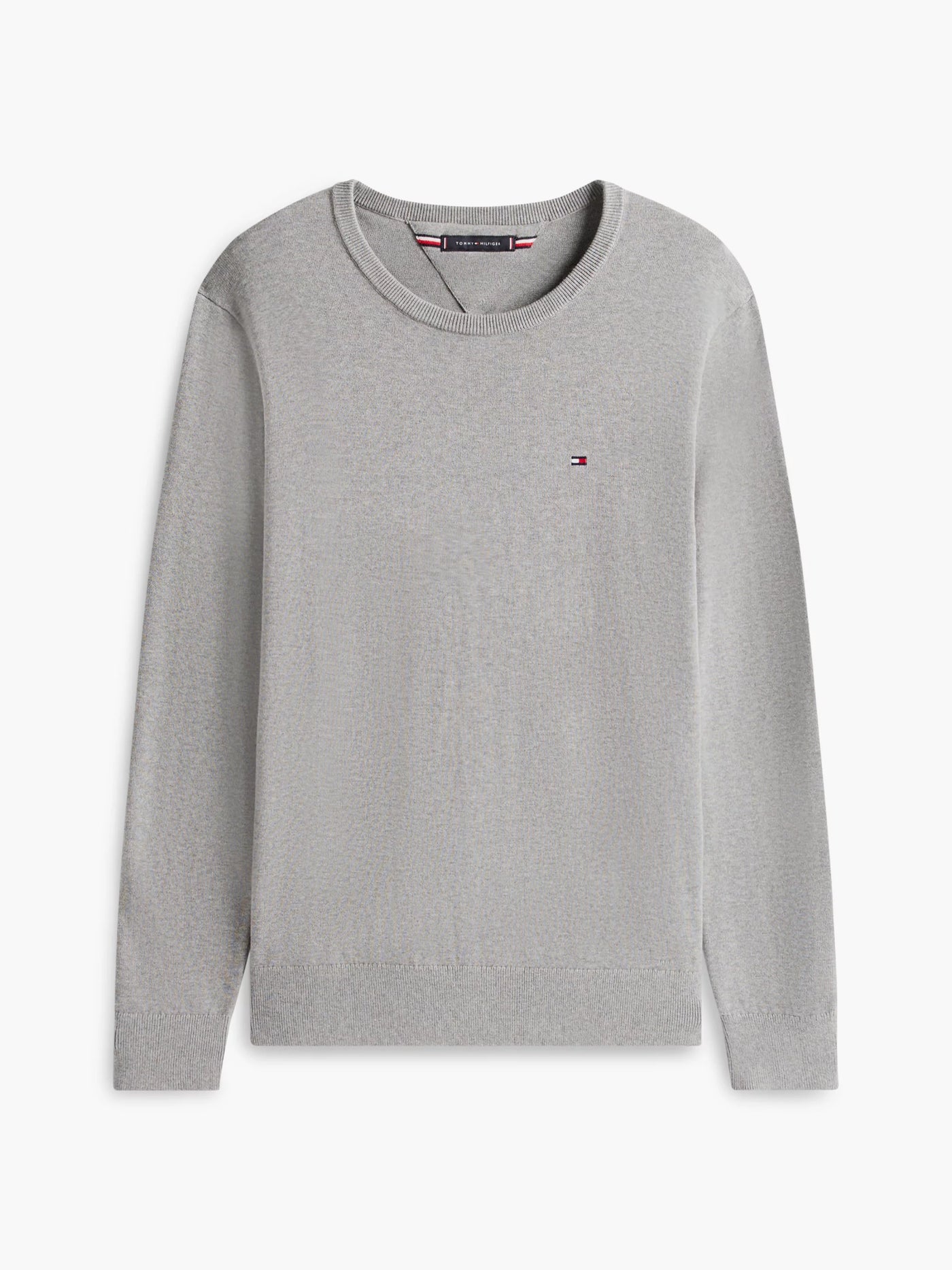 Tommy Hilfiger Jersey Core Essential Cotton Crew Neck · Gris Negro · imagen 6