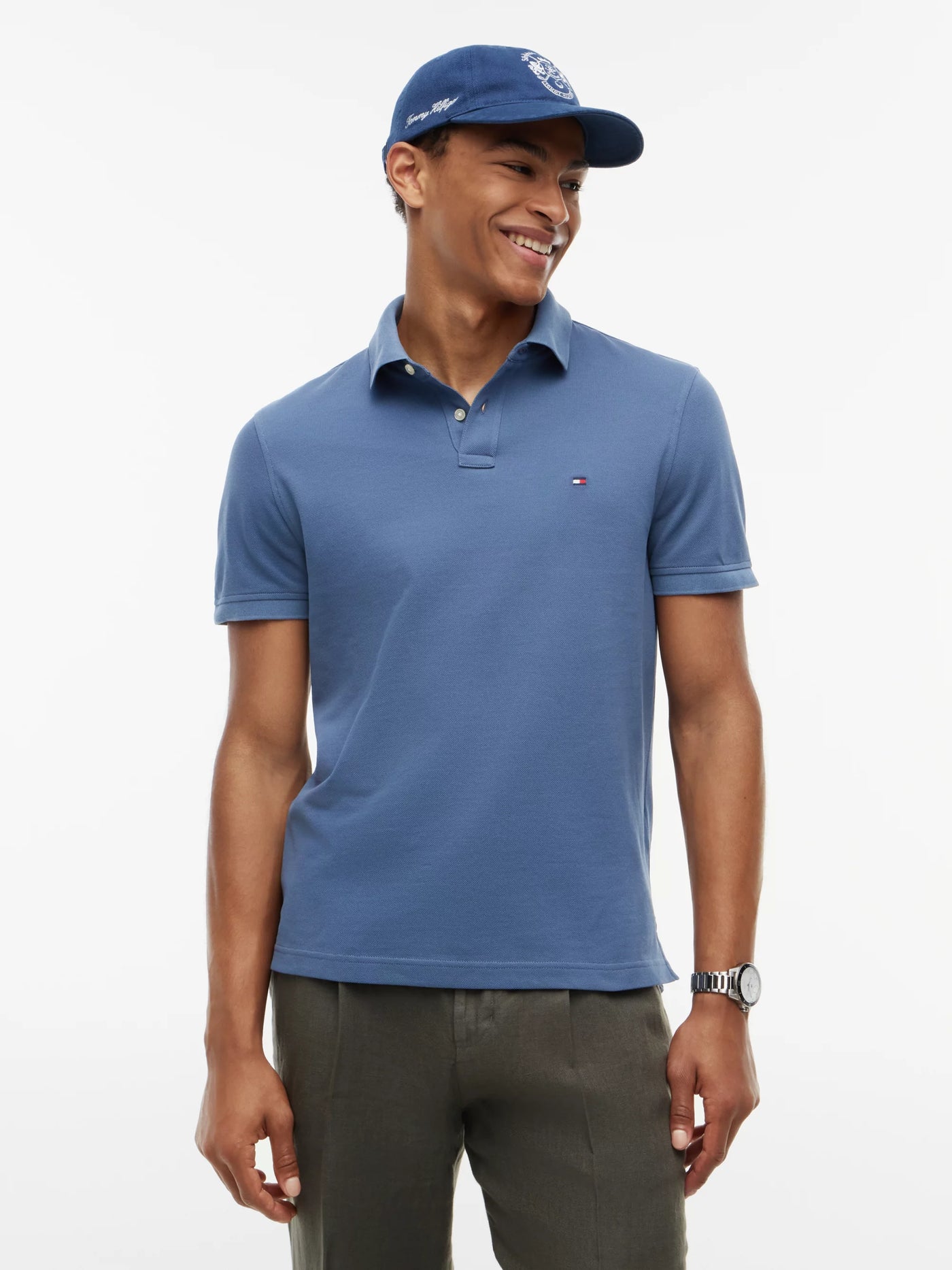 Tommy Hilfiger Polo 1985 Regular · Azul marino Negro ref. mw0mw177 · imagen 1