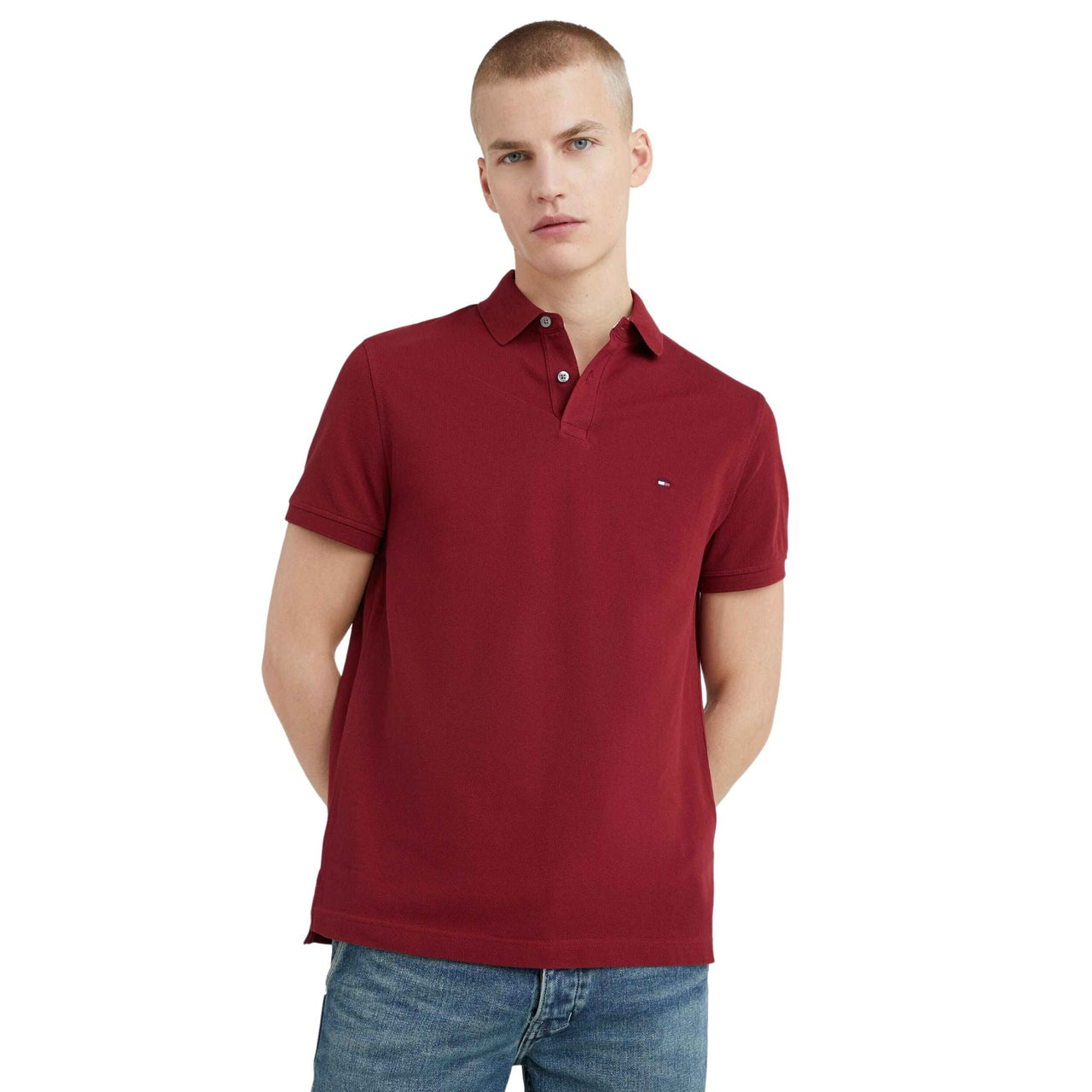 Mw0Mw17770Xjs Polos Tommy Hilfiger Hombre 1985 Regular Polo