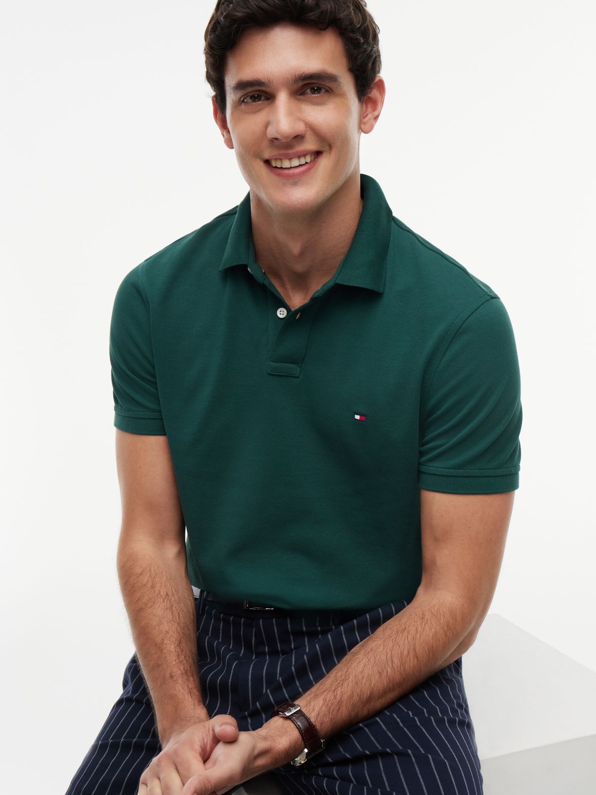 Polo 1985 Regular Verde Ornamental | Tommy Hilfiger · imagen 3