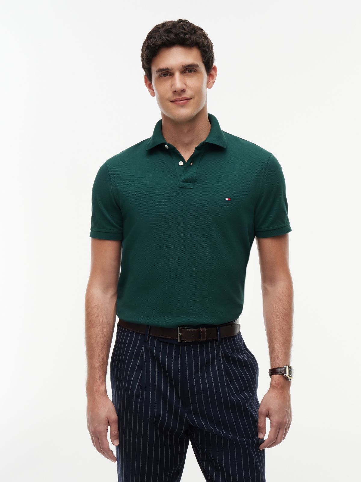 Polo 1985 Regular Verde Ornamental | Tommy Hilfiger · imagen 1