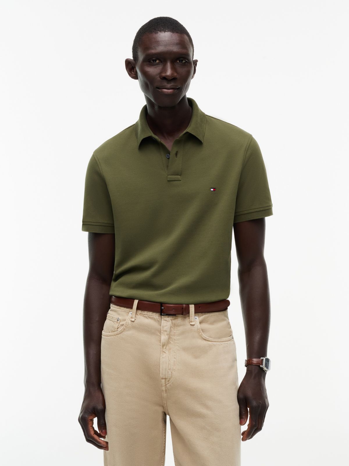 Polo 1985 Regular Verde Caza | Tommy Hilfiger · imagen 1