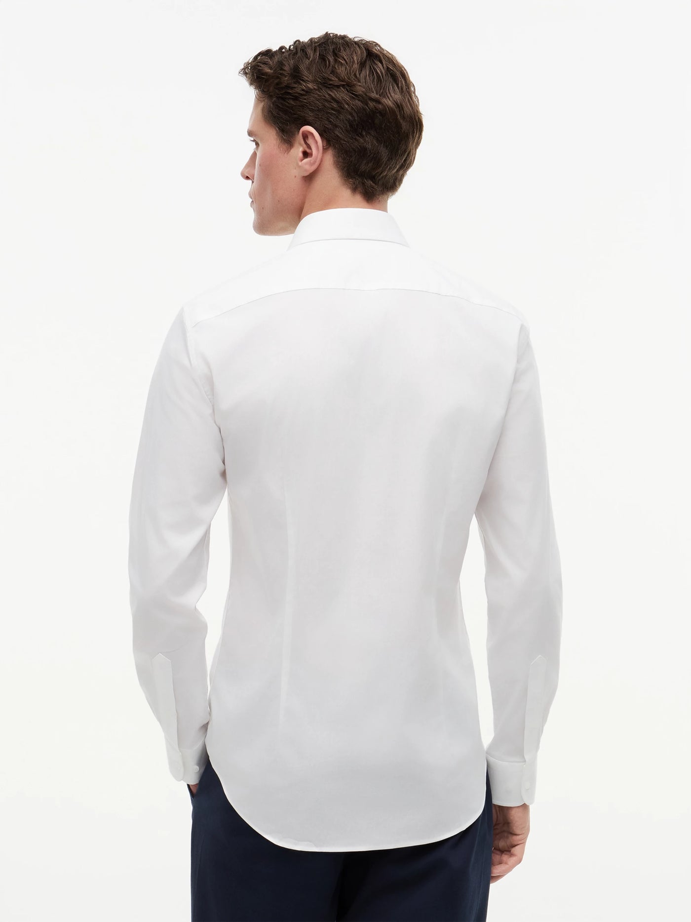 Tommy Hilfiger Camisa Core Cl Flex Poplin Sf Shirt · Negro Rojo · imagen 5