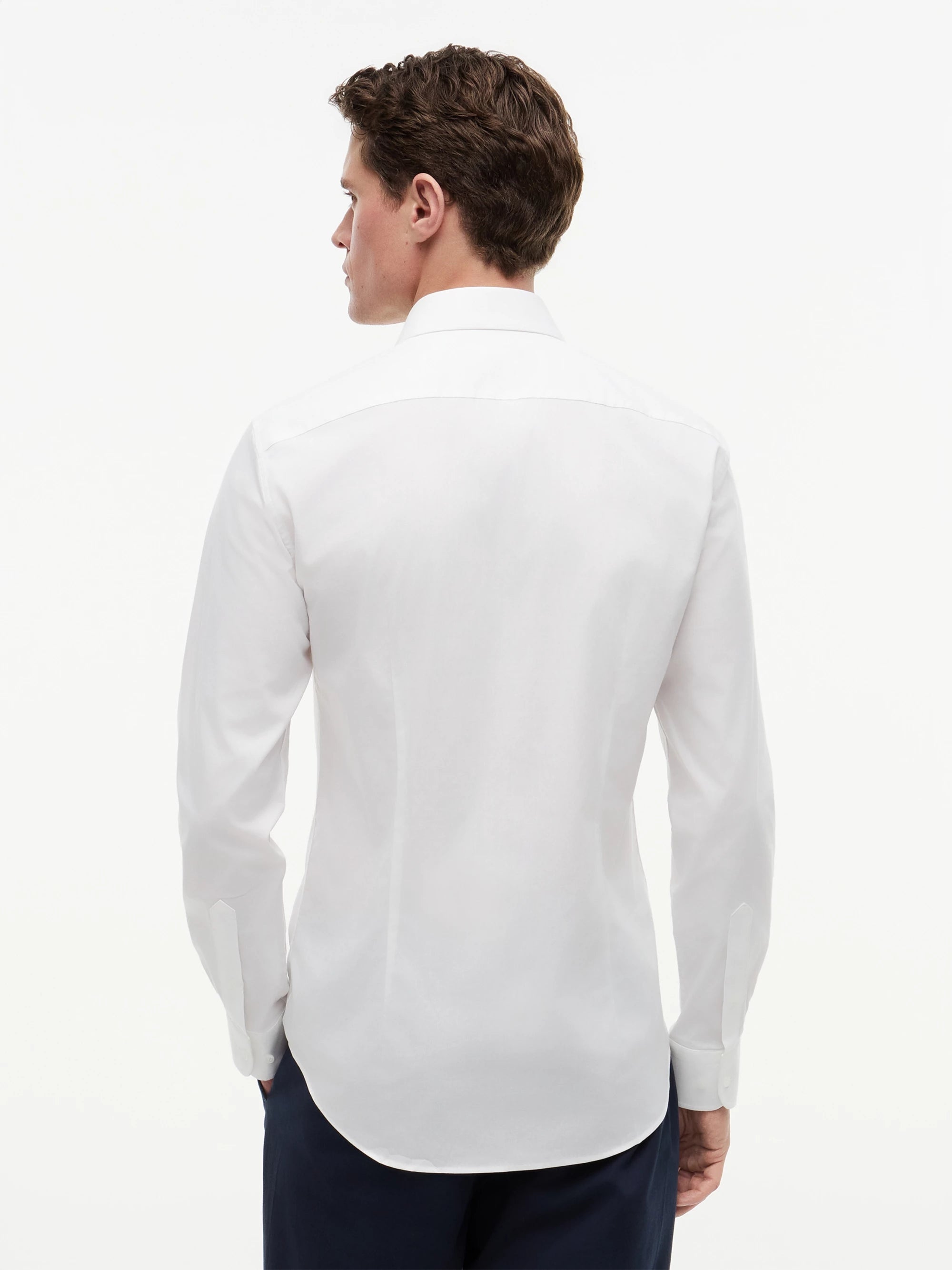Tommy Hilfiger Camisa Core Cl Flex Poplin Sf Shirt · Negro Rojo · imagen 5
