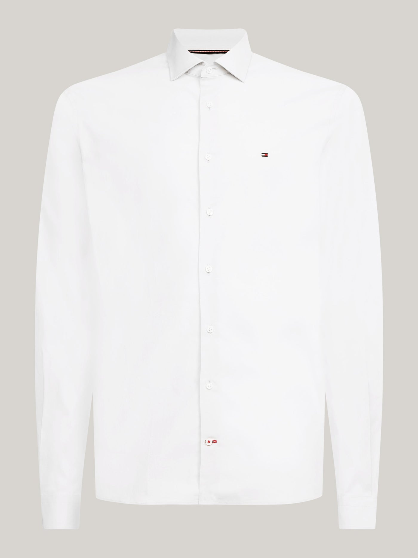 Tommy Hilfiger Camisa Core Cl Flex Poplin Sf Shirt · Negro Rojo · imagen 7