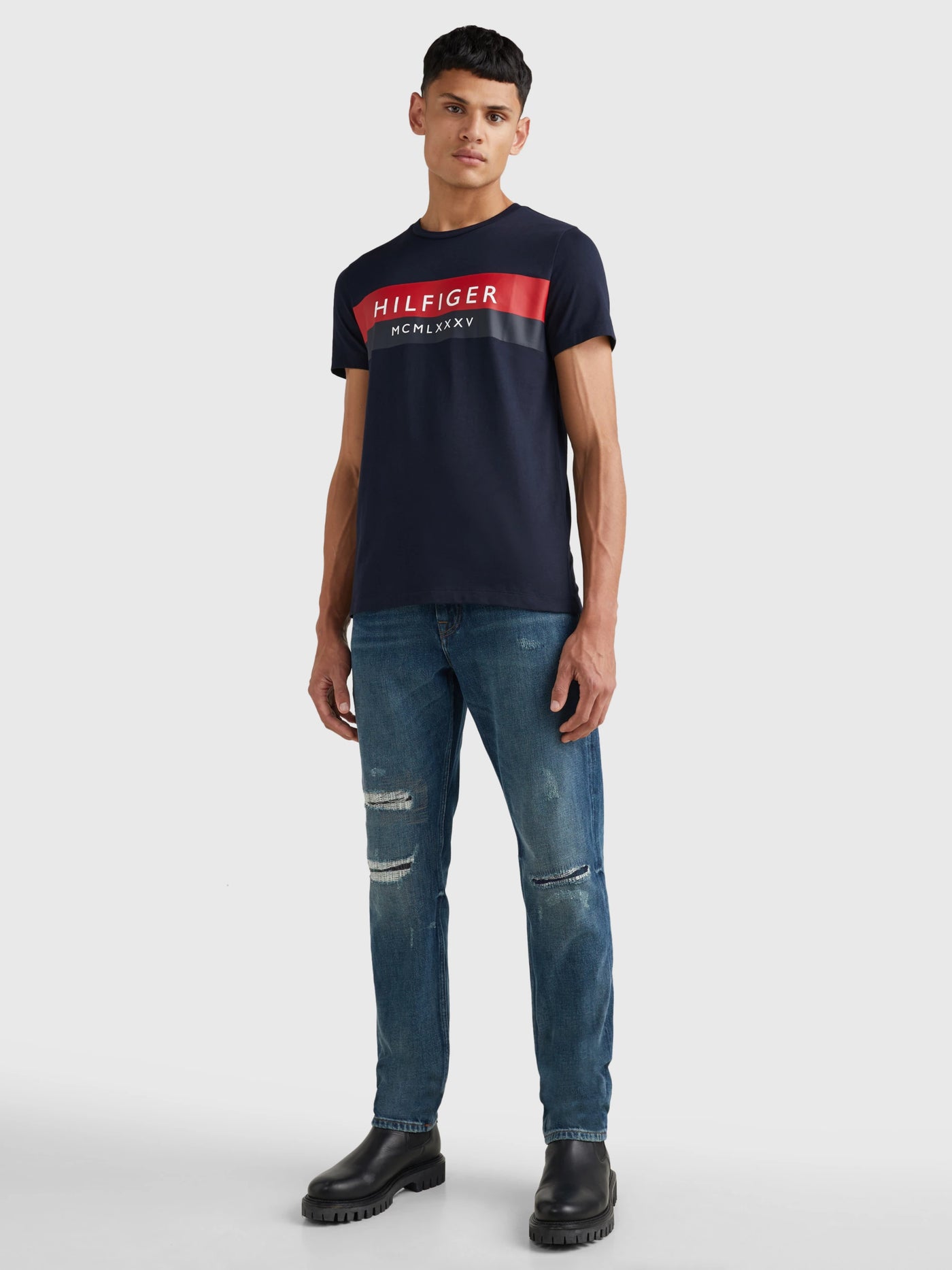 Camisetas Tommy Hilfiger Hombre Two Tone Tee · imagen 2