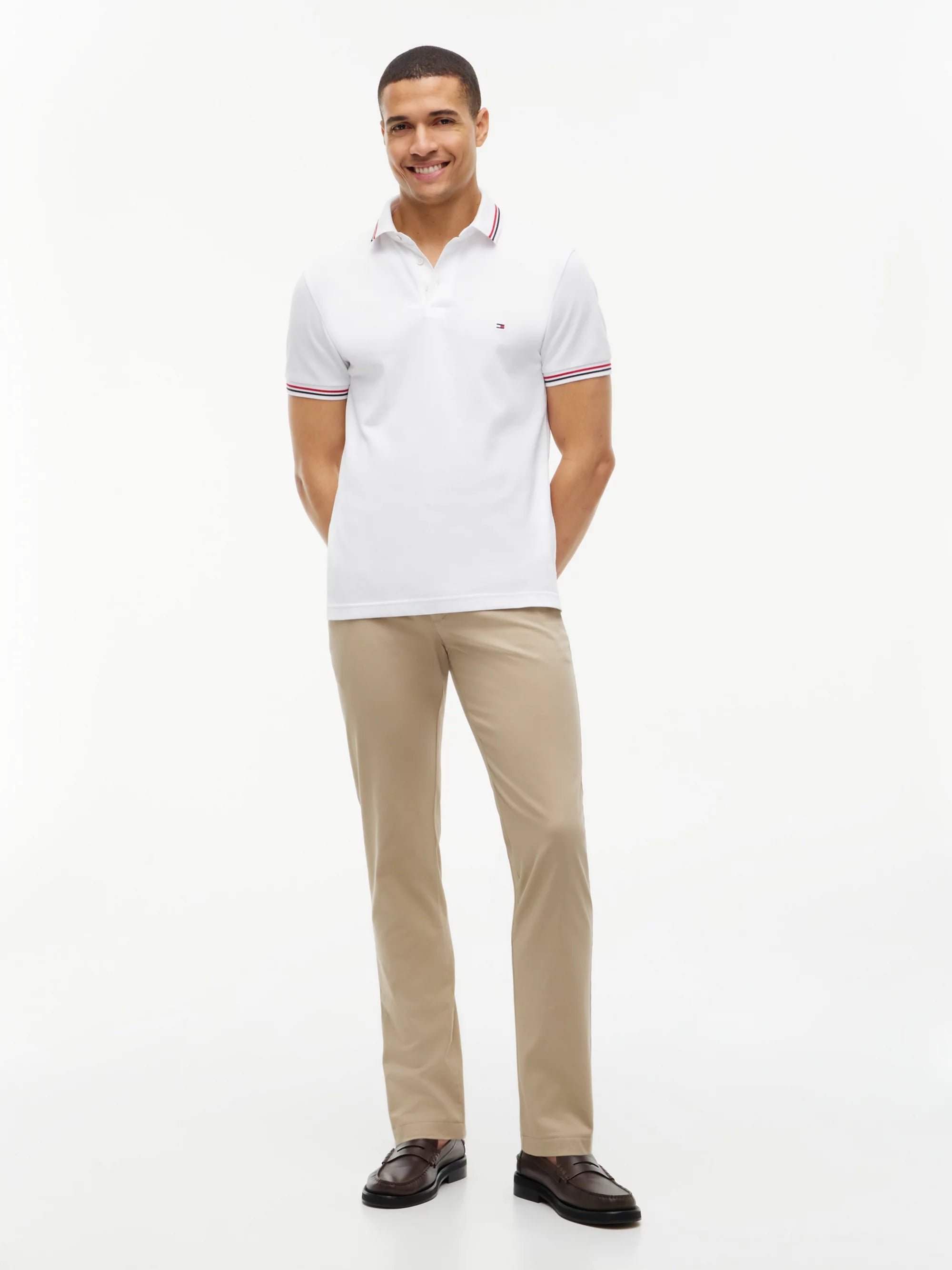 Tommy Hilfiger Pantalón Core Bleecker 1985 Pima Cotton · Gris · imagen 2