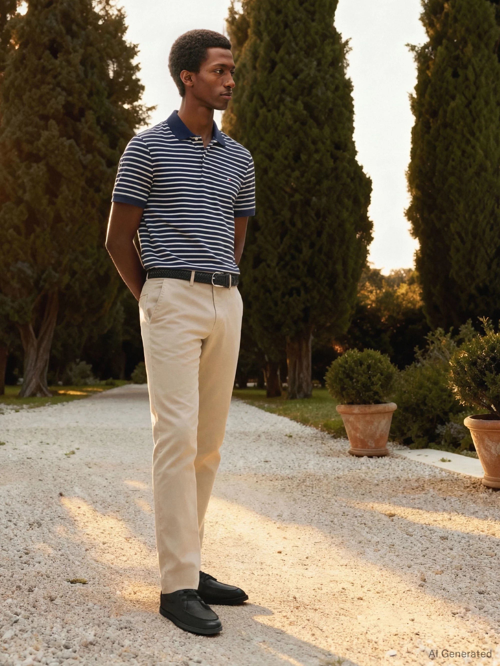 Tommy Hilfiger Pantalón Core Bleecker 1985 Pima Cotton · Gris · imagen 5