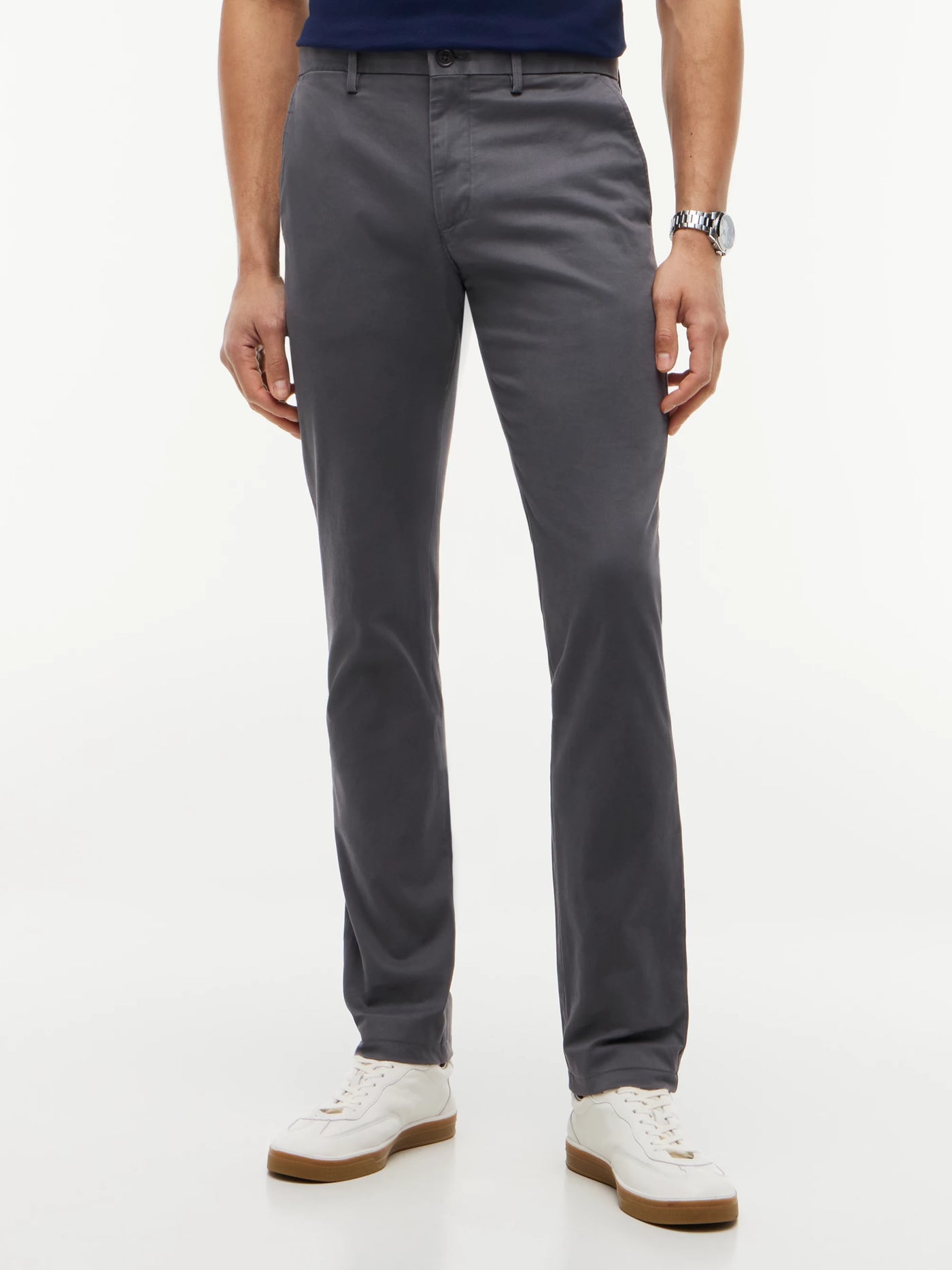 Tommy Hilfiger Pantalón Core Bleecker 1985 Pima Cotton · Gris Negro · imagen 1