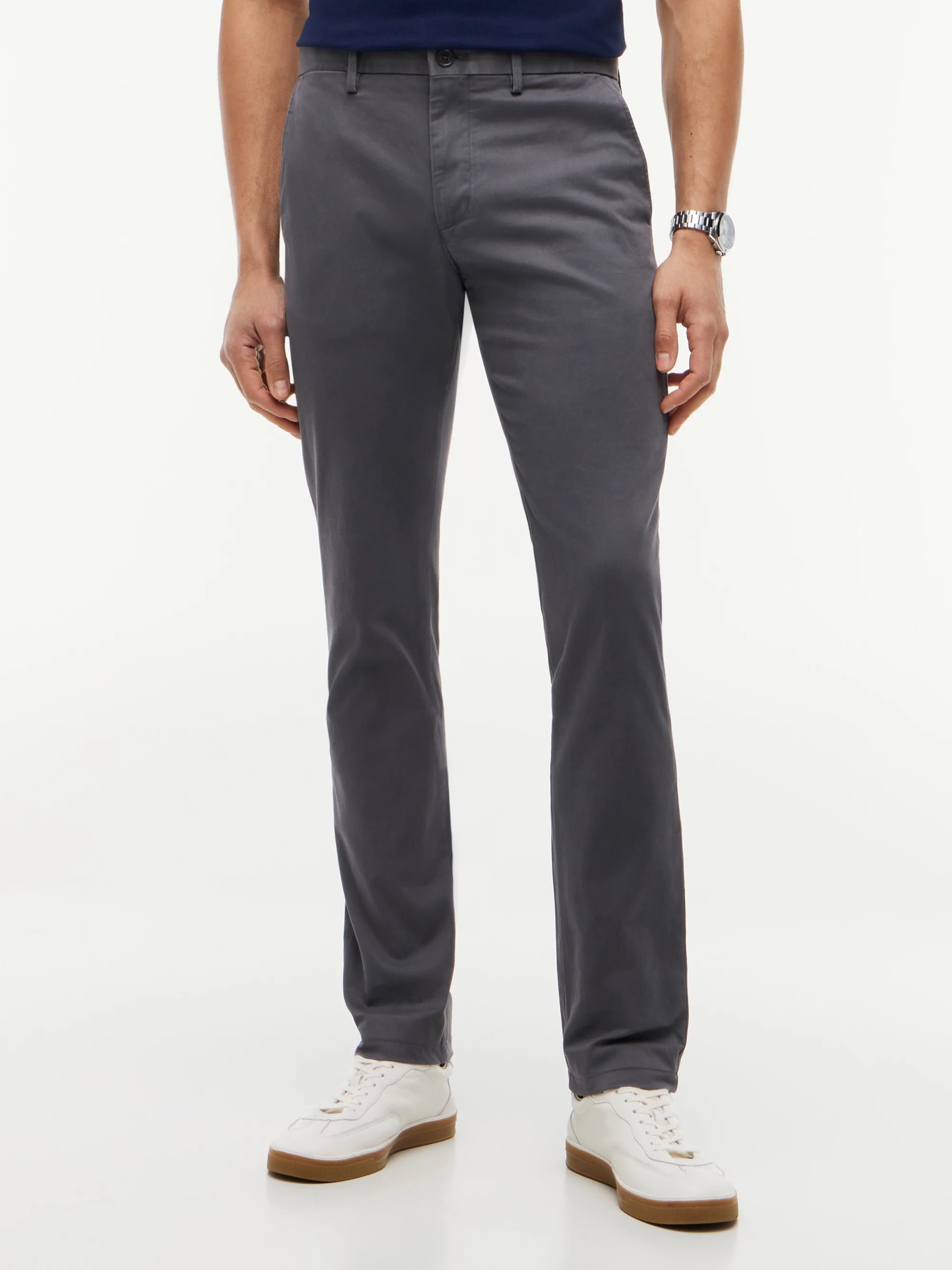 Tommy Hilfiger Pantalón Core Bleecker 1985 Pima Cotton · Gris Negro · imagen 1
