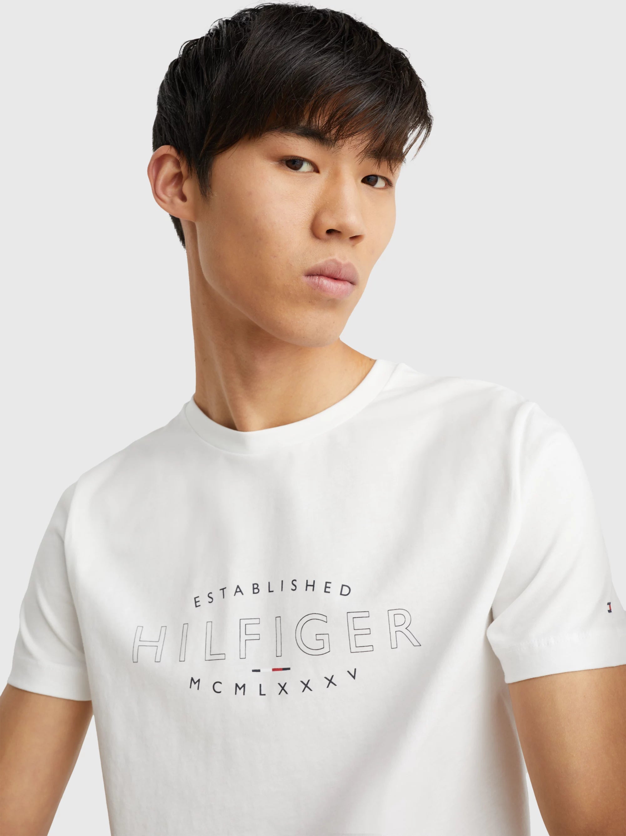 Camisetas Tommy Hilfiger Hombre Hilfiger Curve Logo Tee · imagen 3
