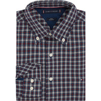 Thumbnail for Mw0Mw328540Mt Camisas Tommy Hilfiger Hombre Nat. Soft Flex Mini Tartan Rf