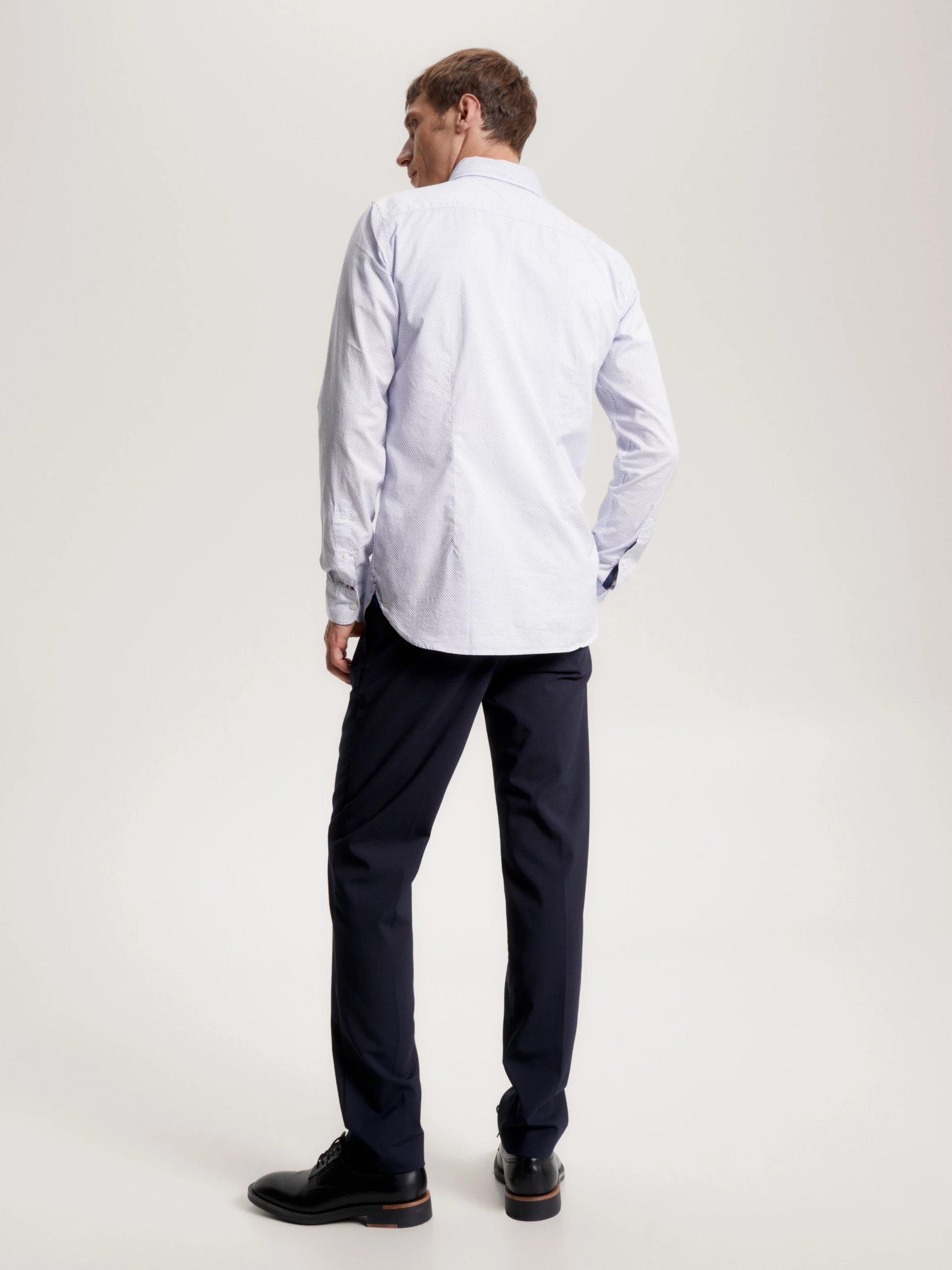 Camisas Tommy Hilfiger Hombre Natural Soft Flex Prt Sf Shirt · imagen 4