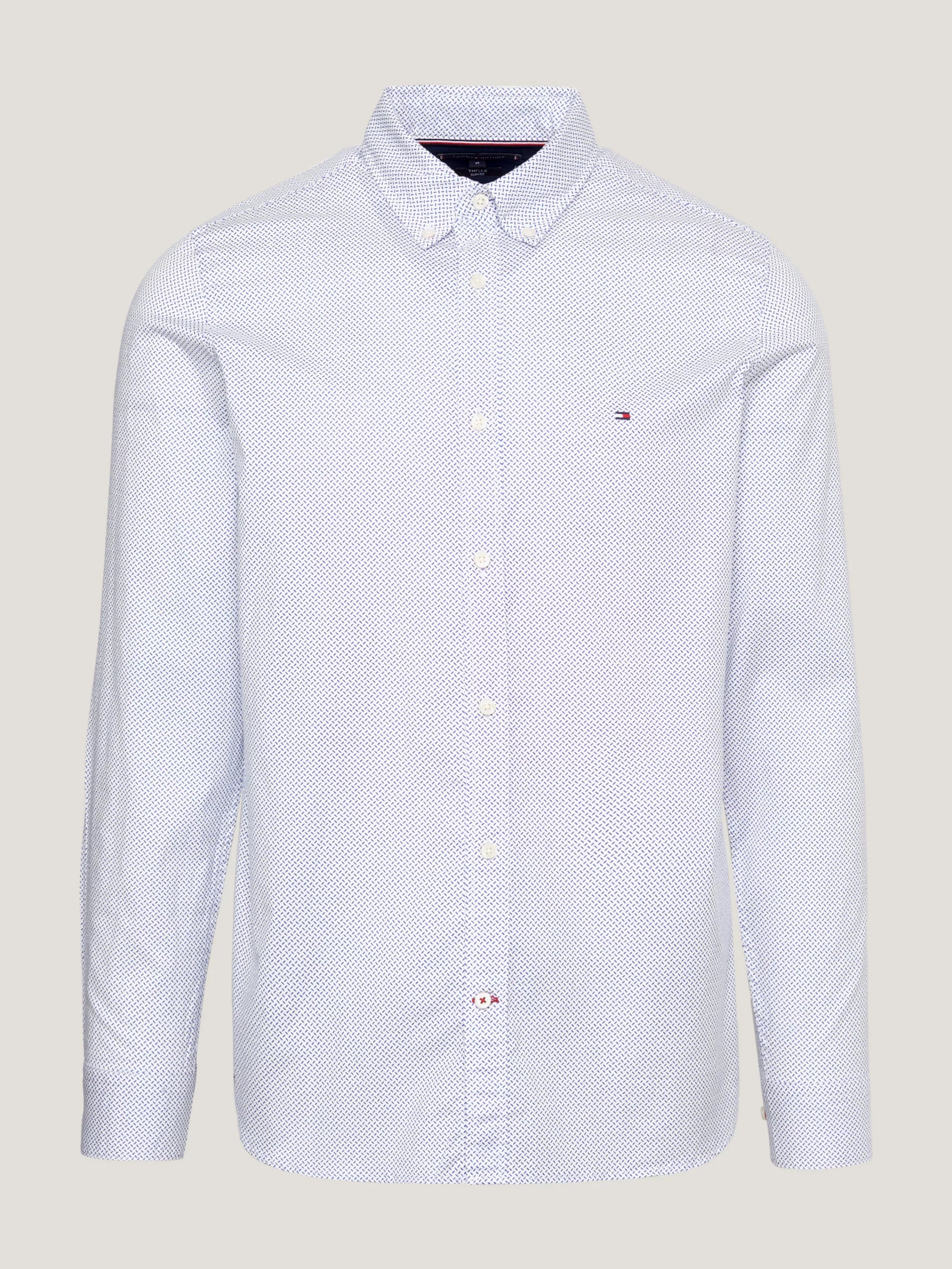 Camisas Tommy Hilfiger Hombre Natural Soft Flex Prt Sf Shirt · imagen 5