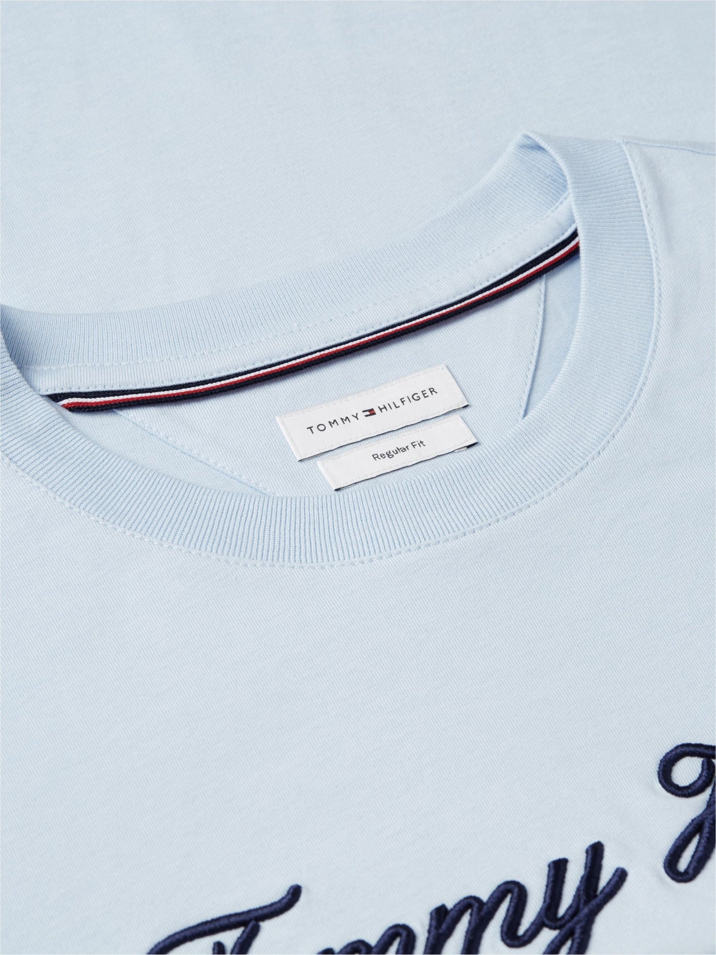 Camiseta Script Logo Azul | Tommy Hilfiger · imagen 6