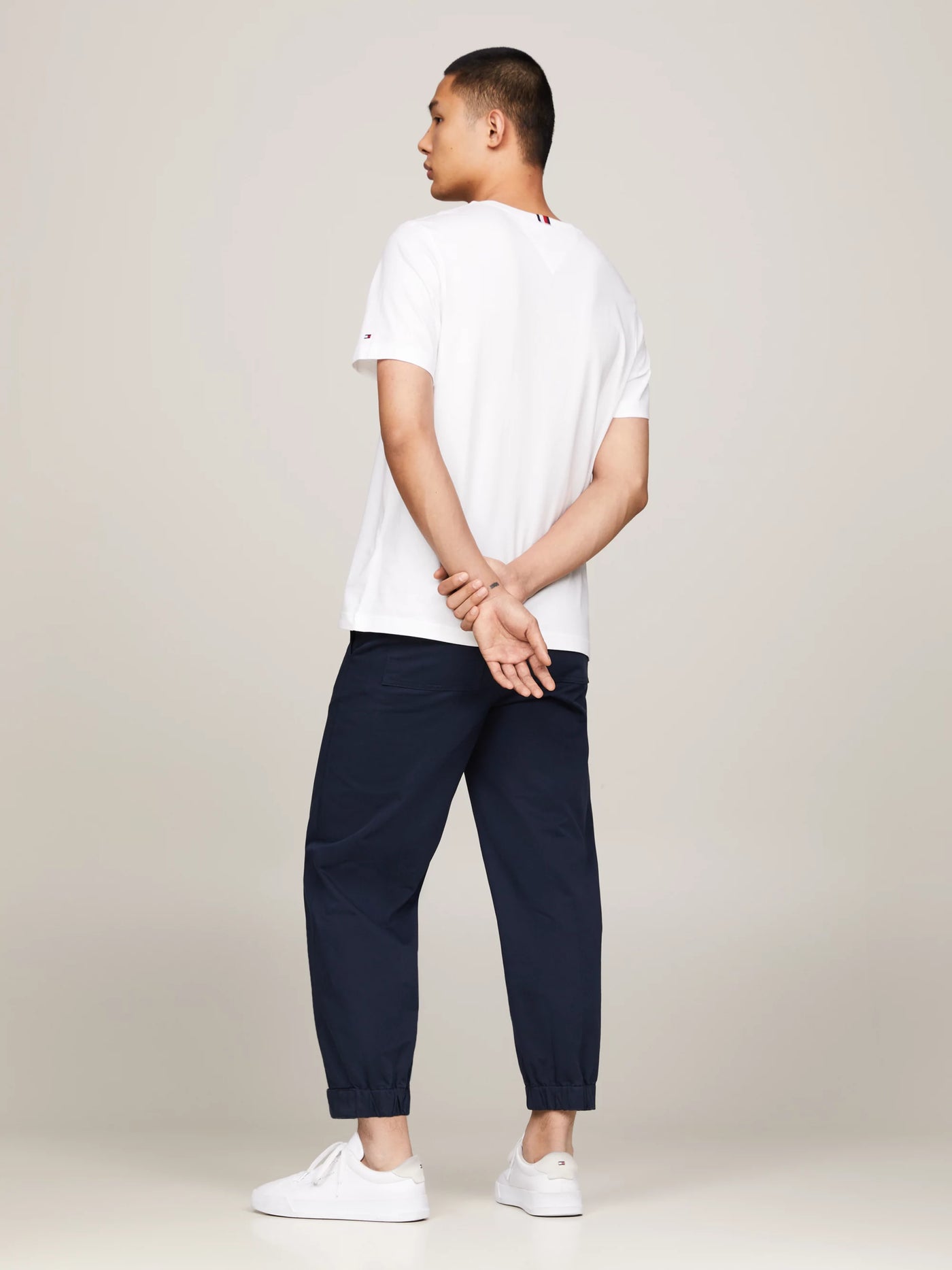 Camisetas Tommy Hilfiger Hombre Hilfiger Coin Tee · Blanco · imagen 3