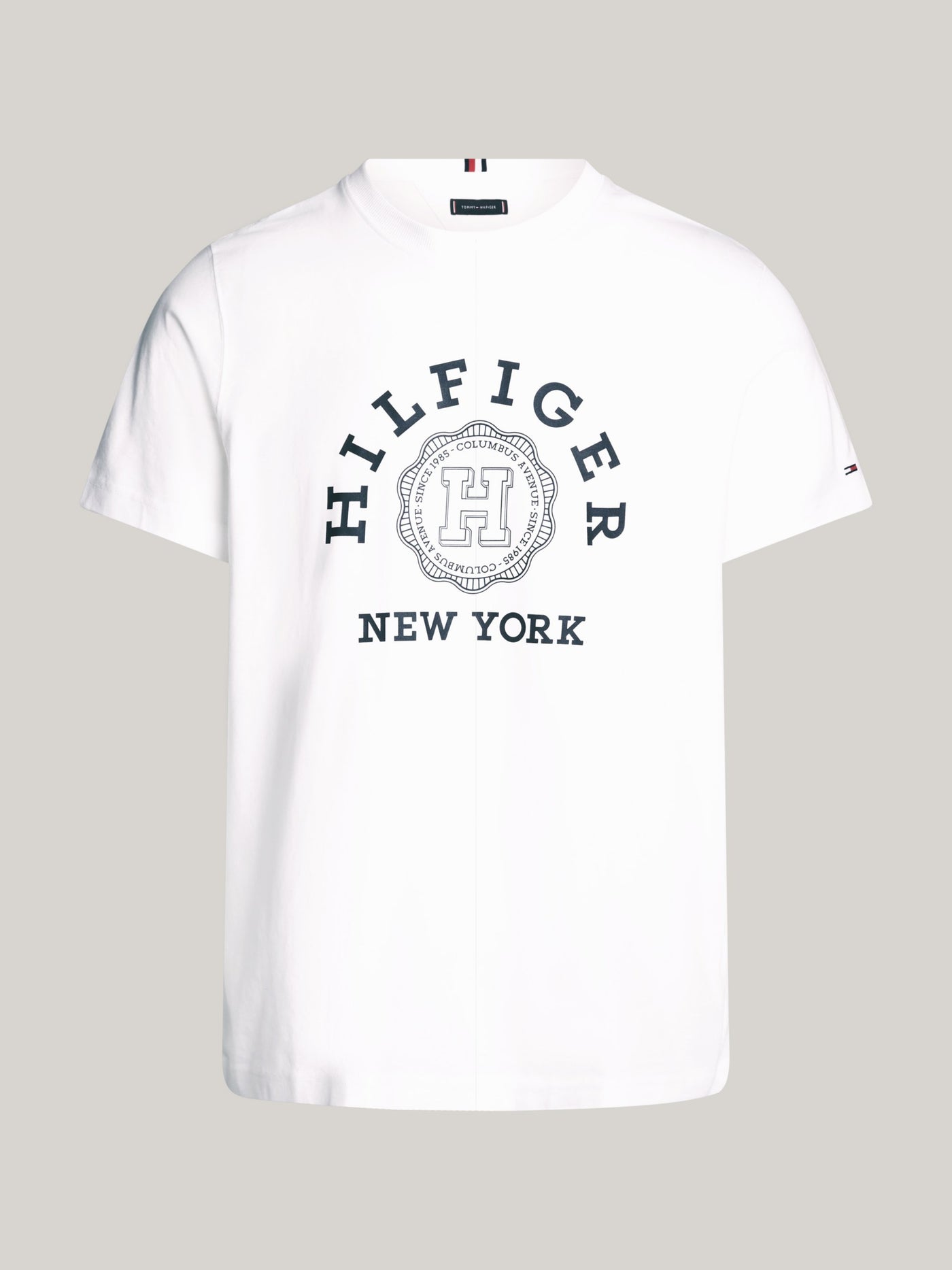 Camisetas Tommy Hilfiger Hombre Hilfiger Coin Tee · Blanco · imagen 5