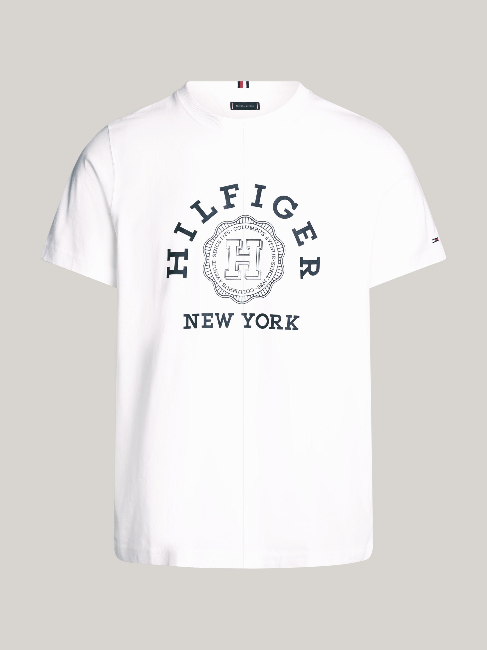 Camisetas Tommy Hilfiger Hombre Hilfiger Coin Tee · Blanco · imagen 5