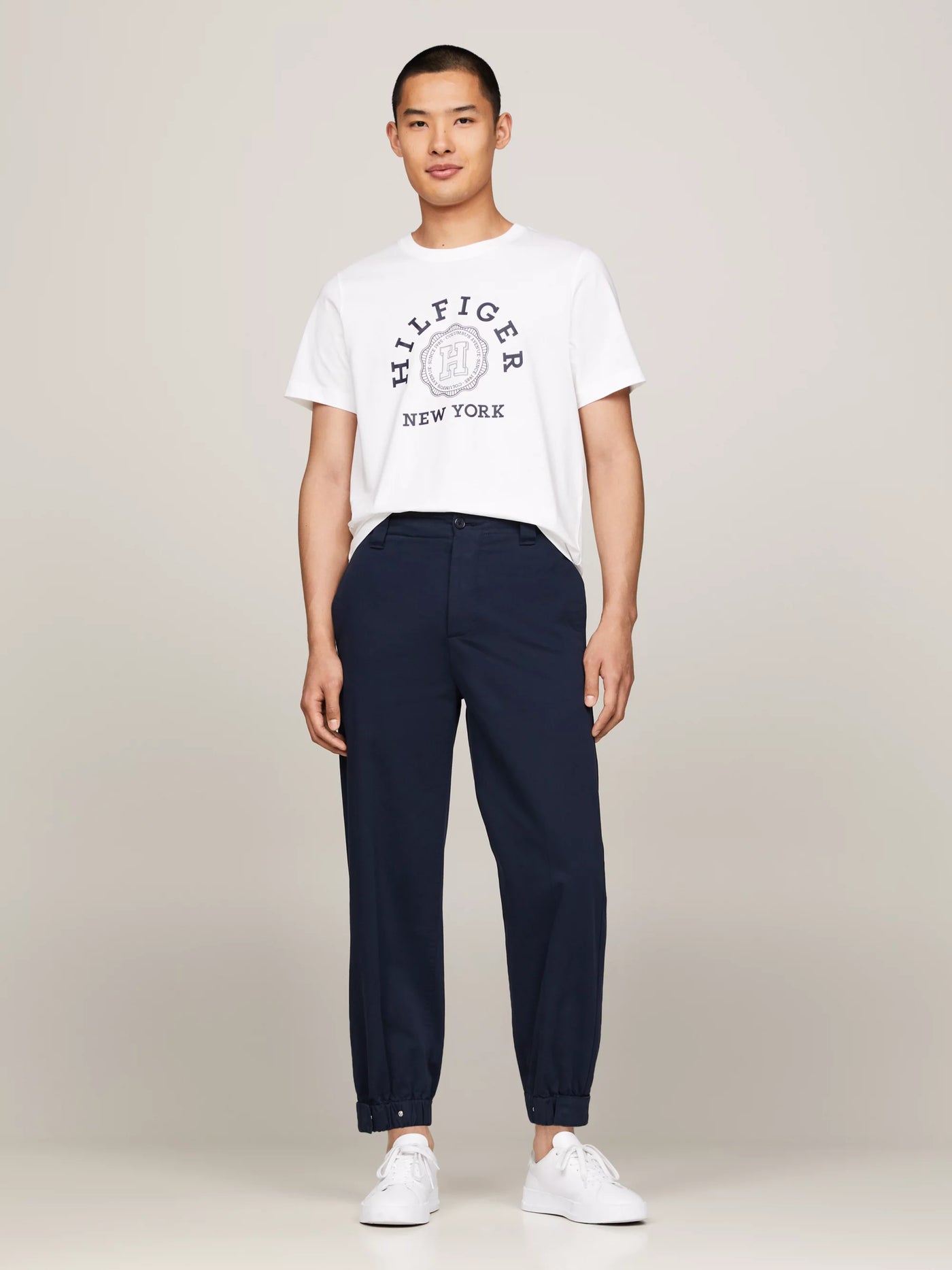 Camisetas Tommy Hilfiger Hombre Hilfiger Coin Tee · Blanco · imagen 1