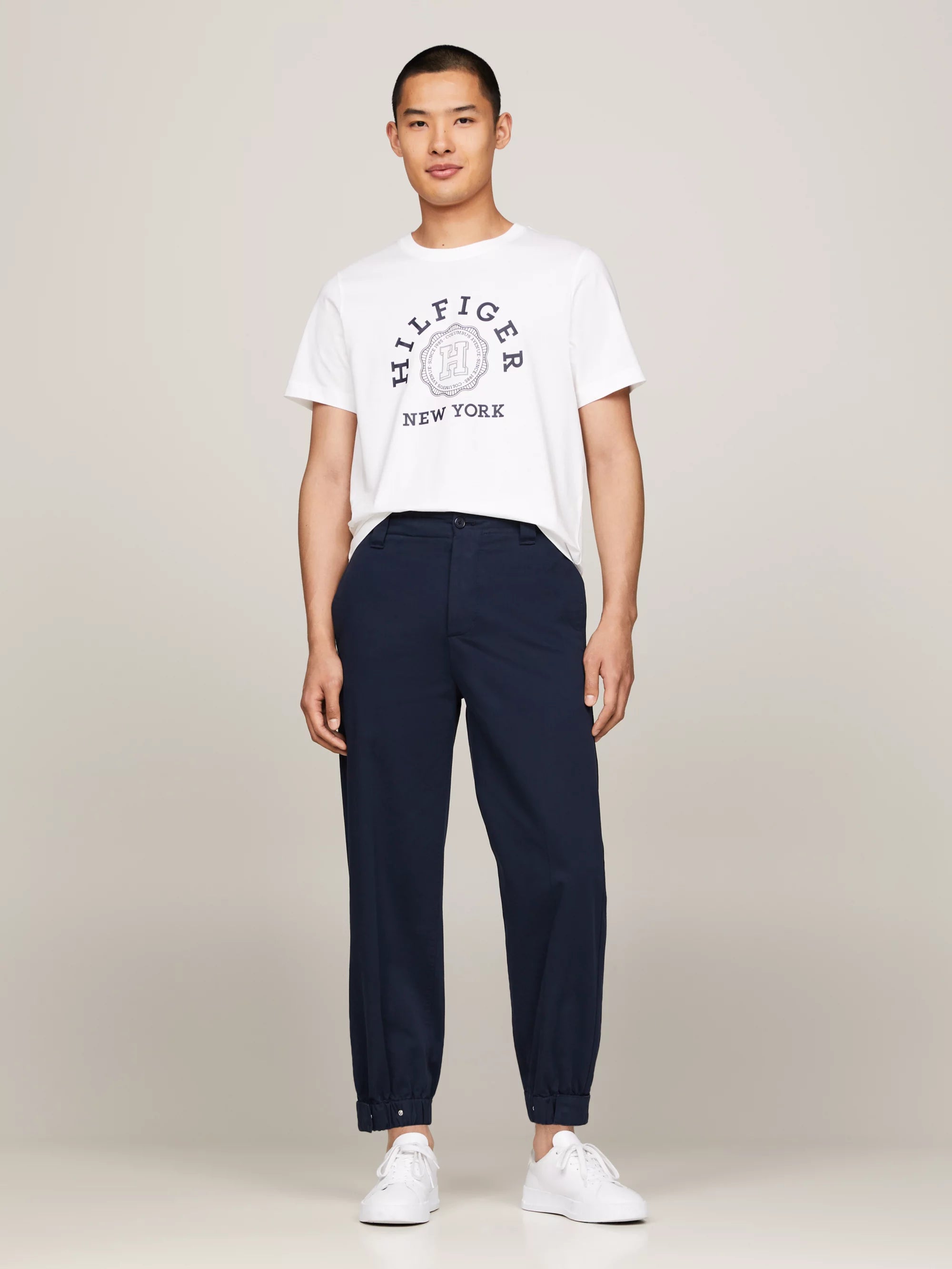 Camisetas Tommy Hilfiger Hombre Hilfiger Coin Tee · Blanco · imagen 1
