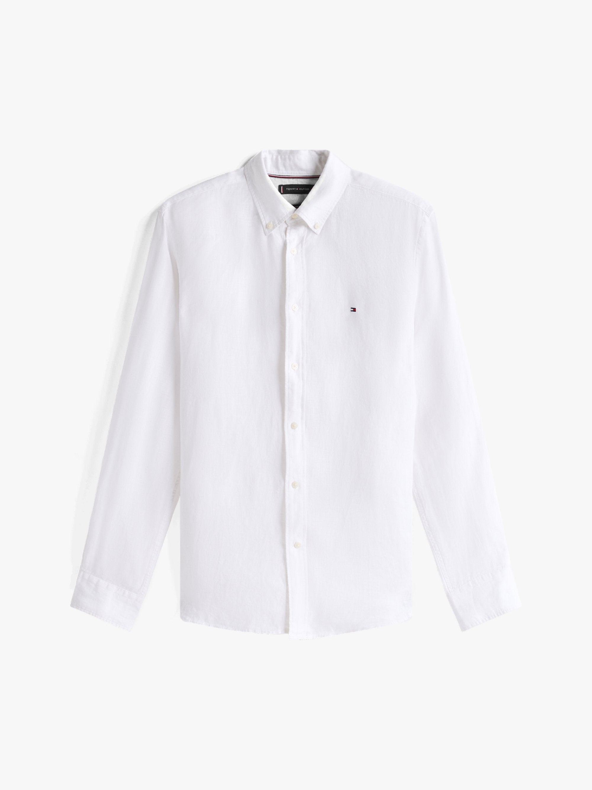 Tommy Hilfiger Camisa Pigment Dyed Li Solid Rf Shirt · Negro Blanco · imagen 7