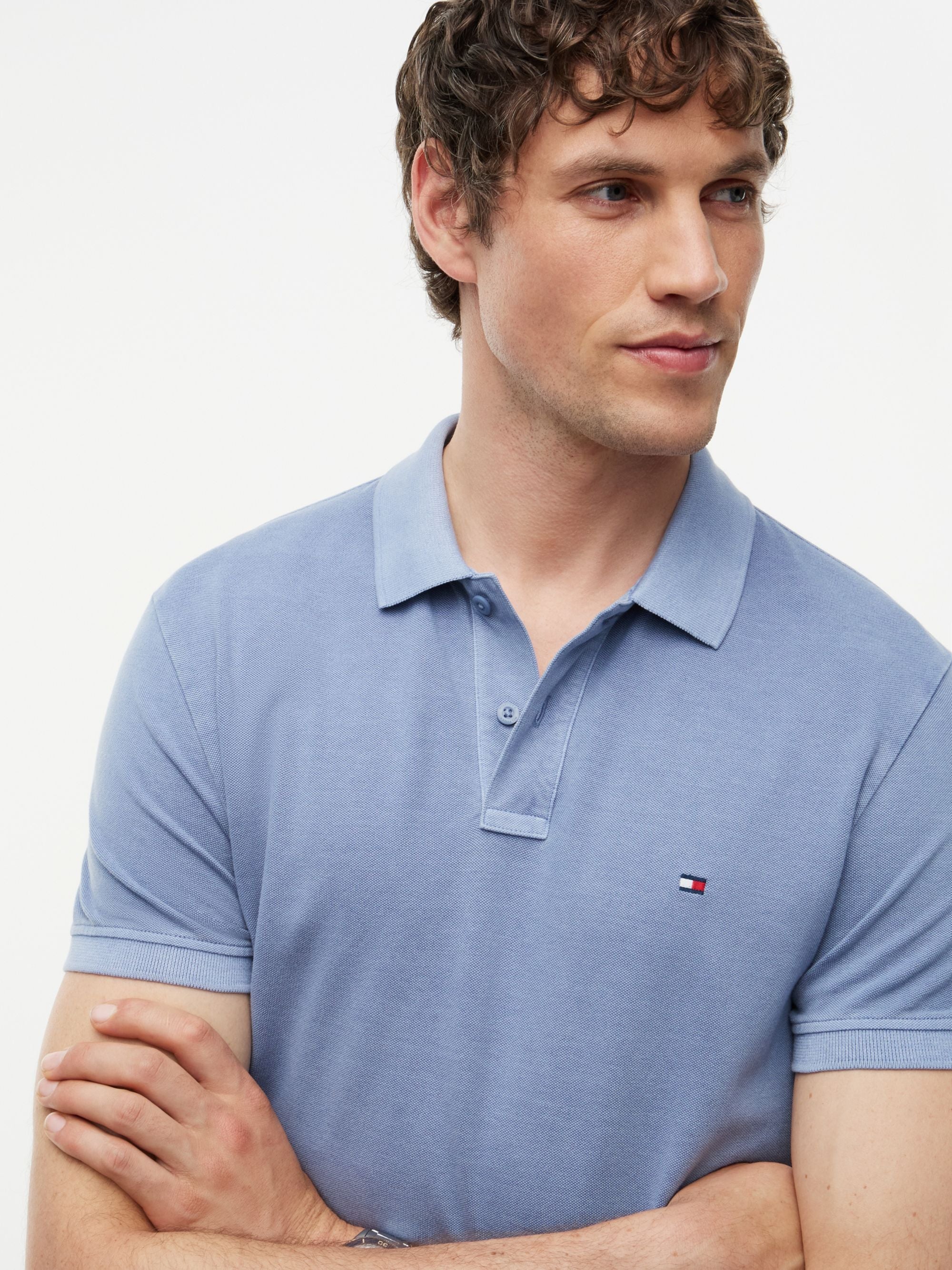 Polo Garment Dye Azul | Tommy Hilfiger · imagen 3