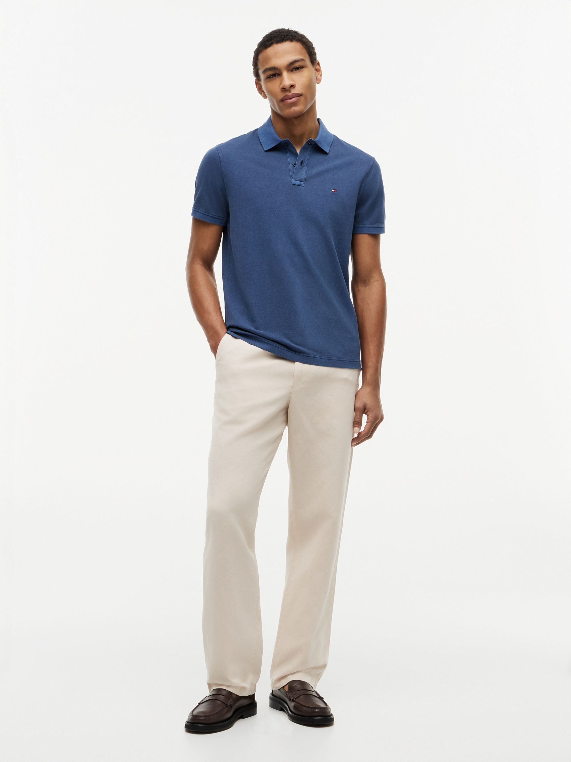 Polo Garment Dye Azul Marino | Tommy Hilfiger · imagen 2
