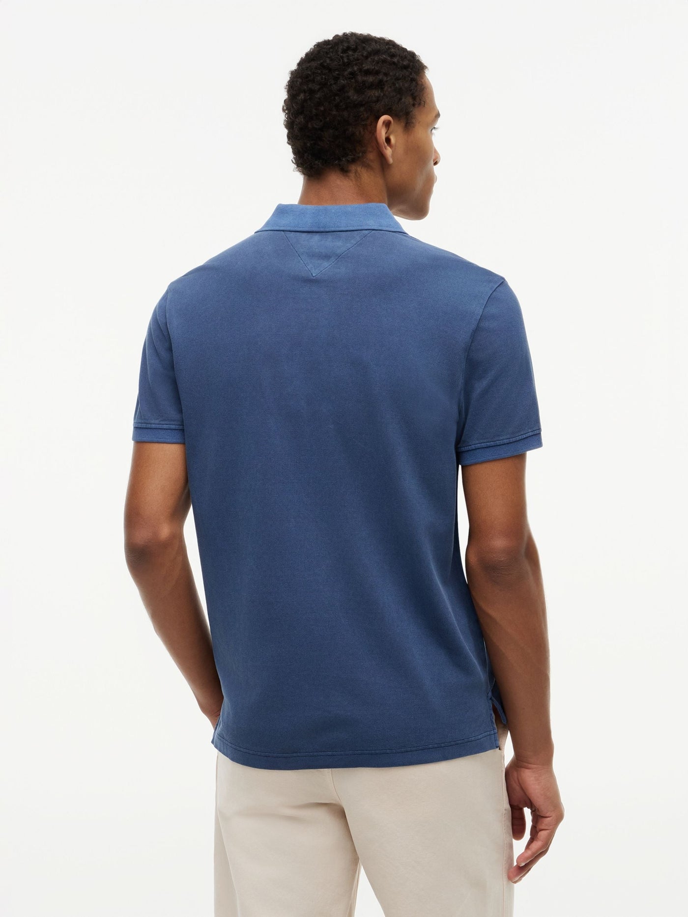 Polo Garment Dye Azul Marino | Tommy Hilfiger · imagen 4