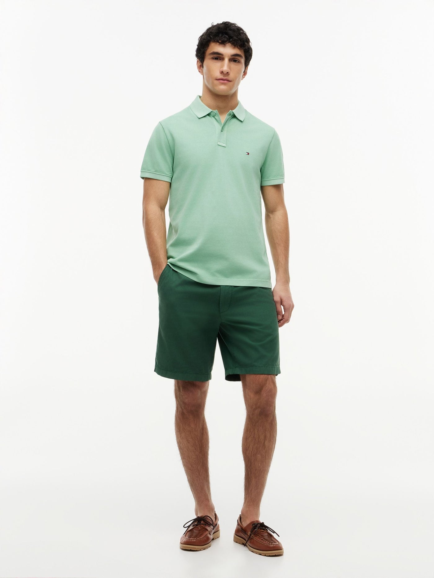 Polo Garment Dye Verde | Tommy Hilfiger · imagen 2