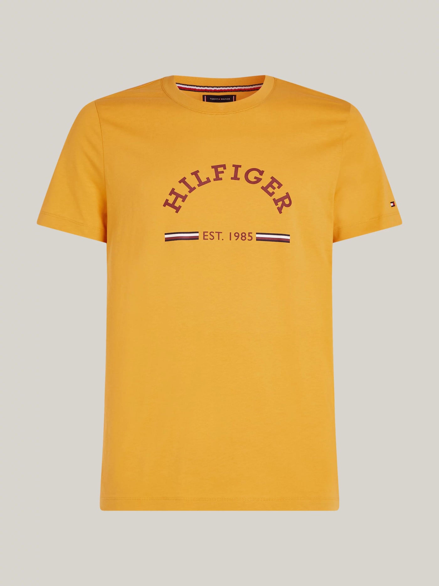 Camisetas Tommy Hilfiger Hombre Rwb Arch Gs Tee · Naranja Rojo · imagen 5