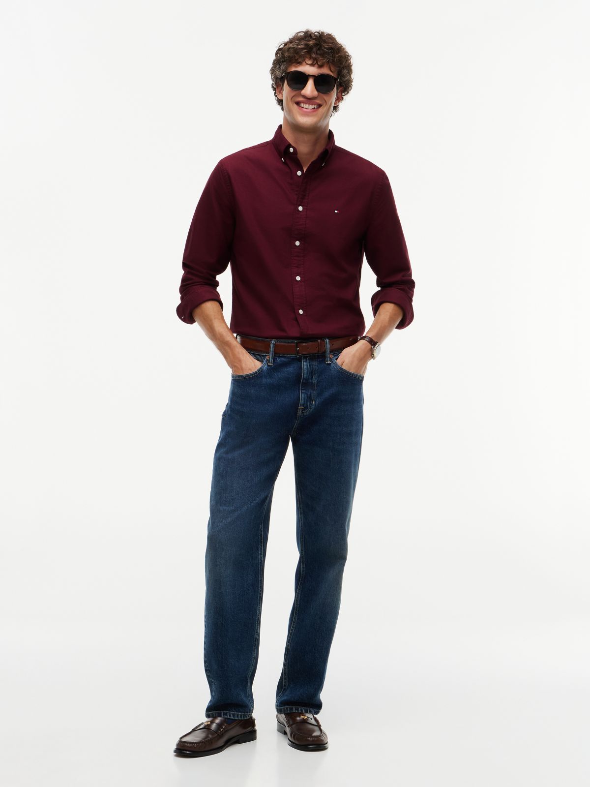 Camisa Oxford Heritage Regular Rosa | Tommy Hilfiger · imagen 2