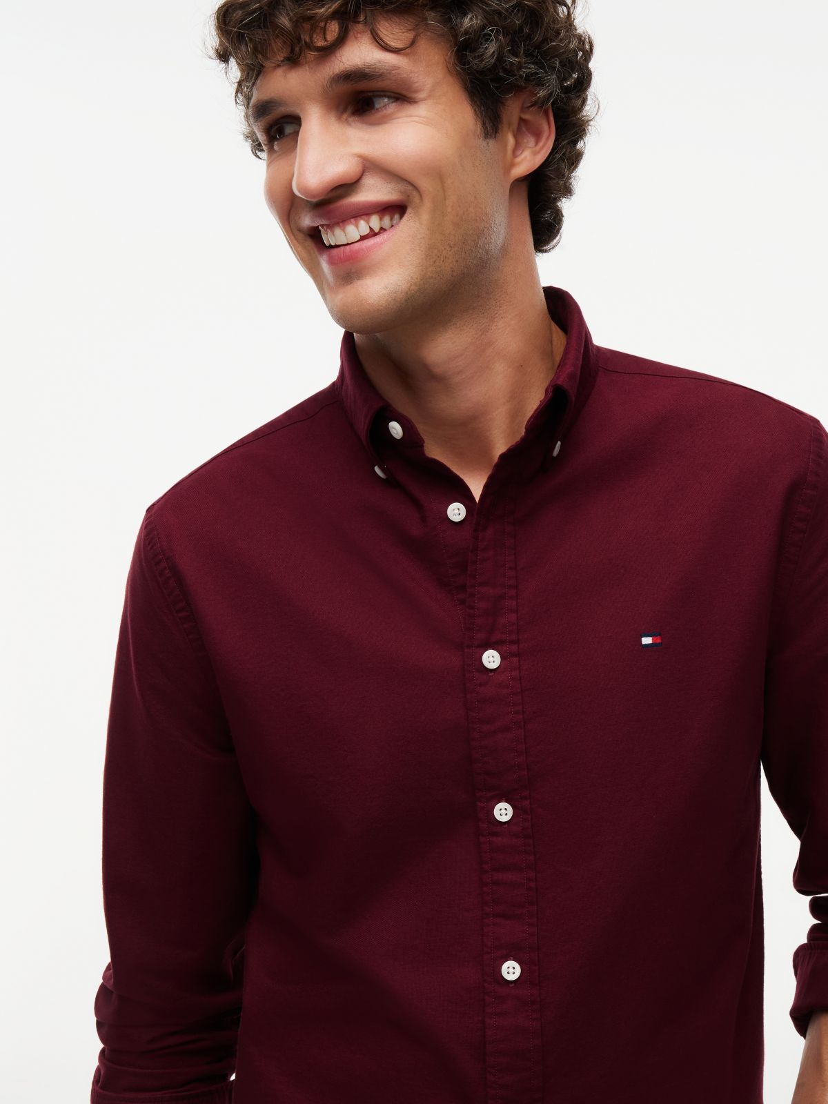 Camisa Oxford Heritage Regular Rosa | Tommy Hilfiger · imagen 3