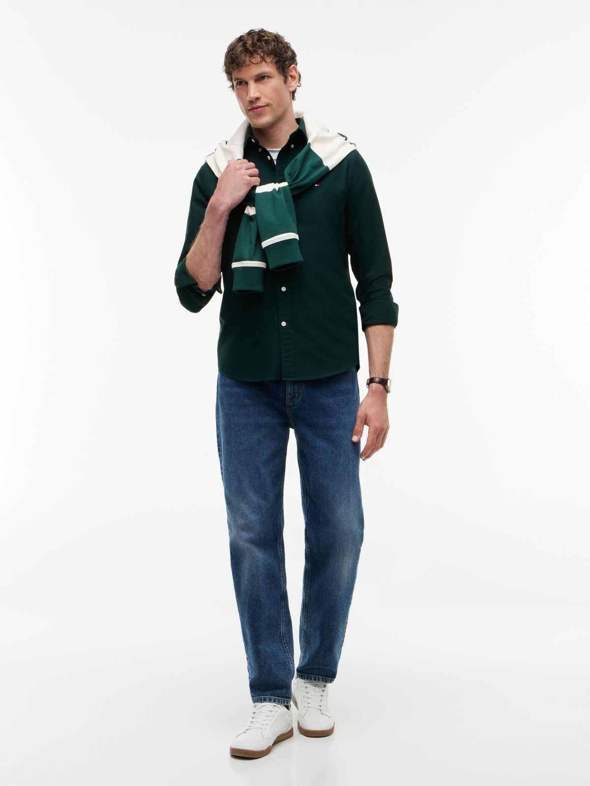 Camisa Oxford Heritage Regular Verde Hunter | Tommy Hilfiger · imagen 2