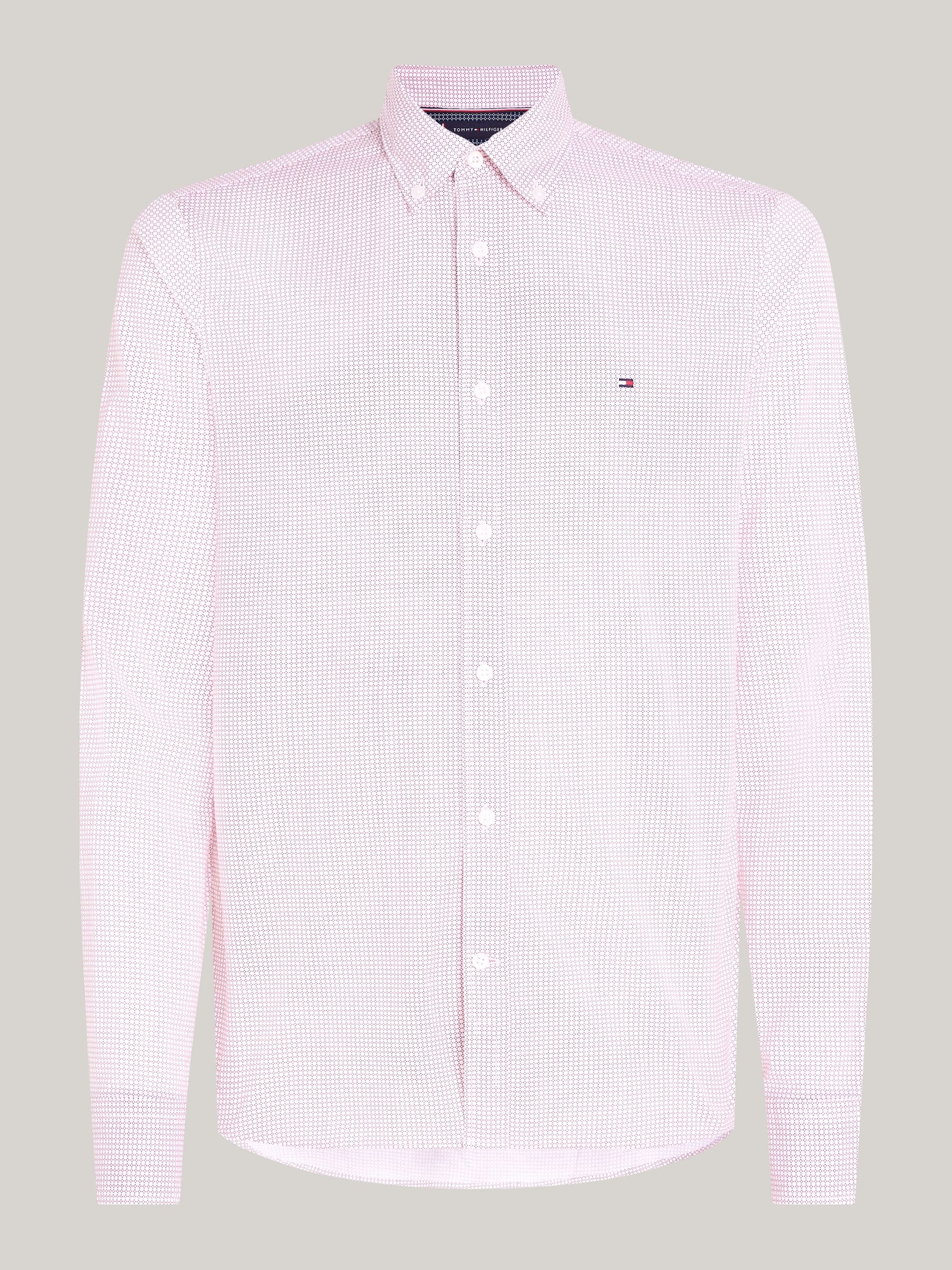 Tommy Hilfiger Camisa Flex Micro Foulard Sf Shirt · Rosa · imagen 6