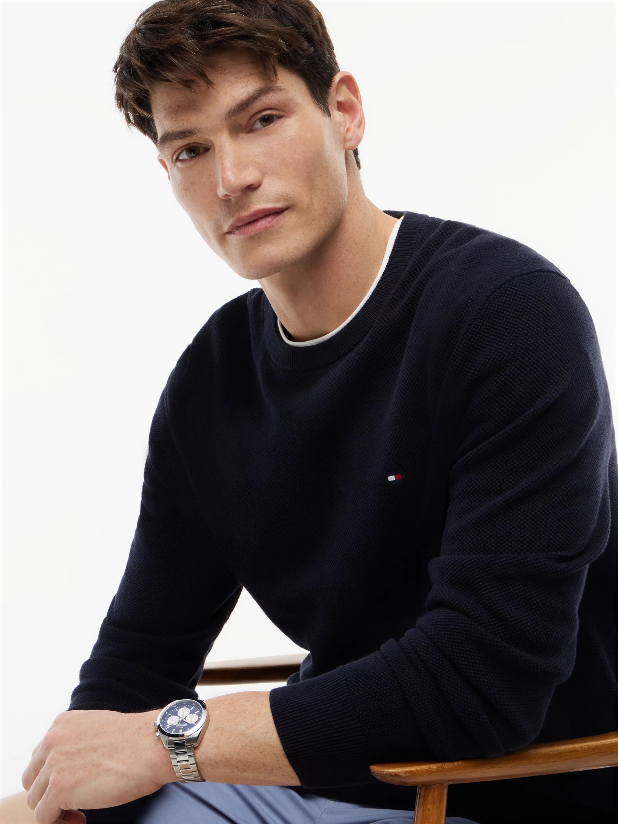 Tommy Hilfiger Jersey Essential Structure Crew Neck · imagen 3