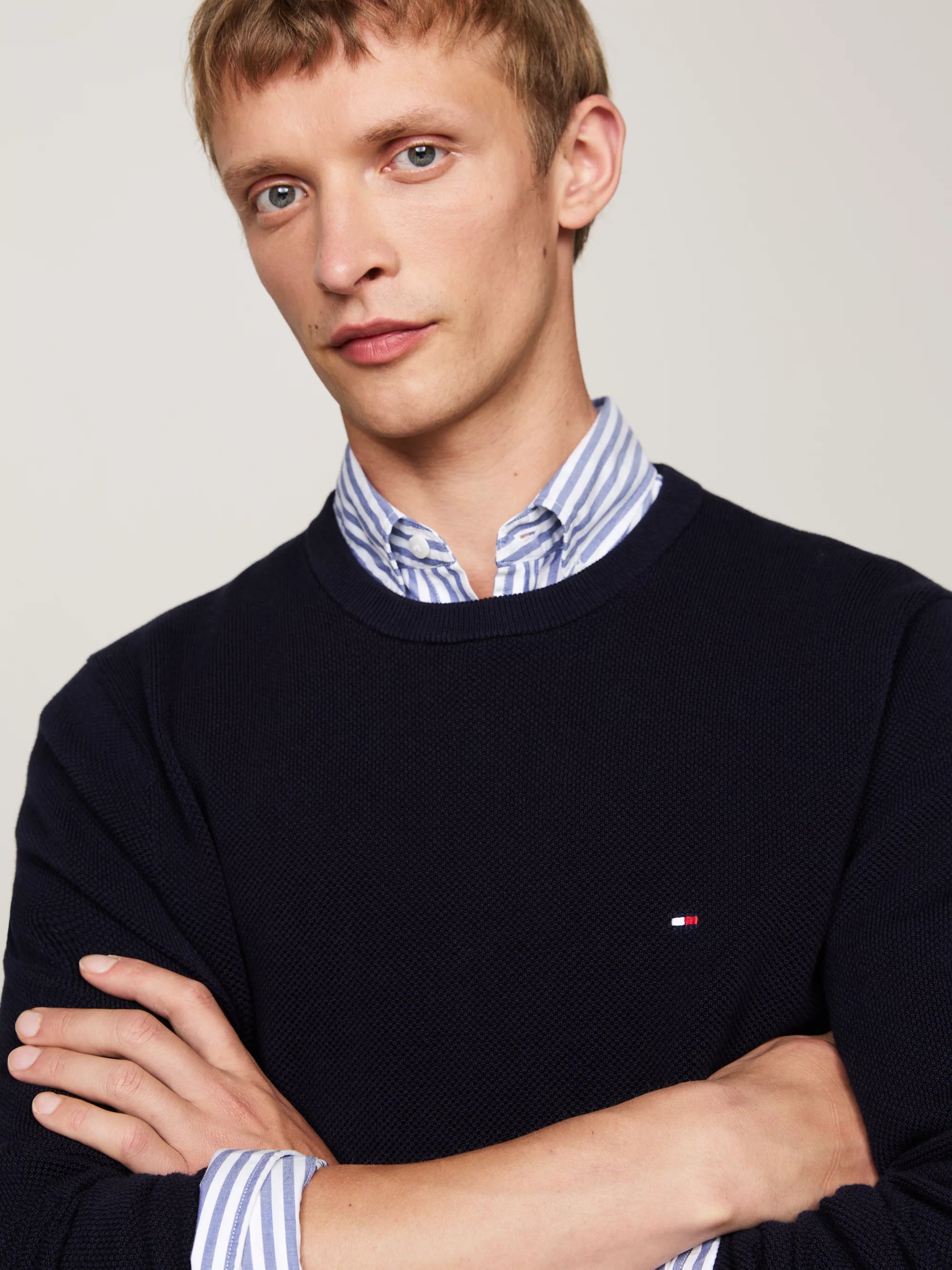 Tommy Hilfiger Jersey Essential Structure Crew Neck · imagen 4