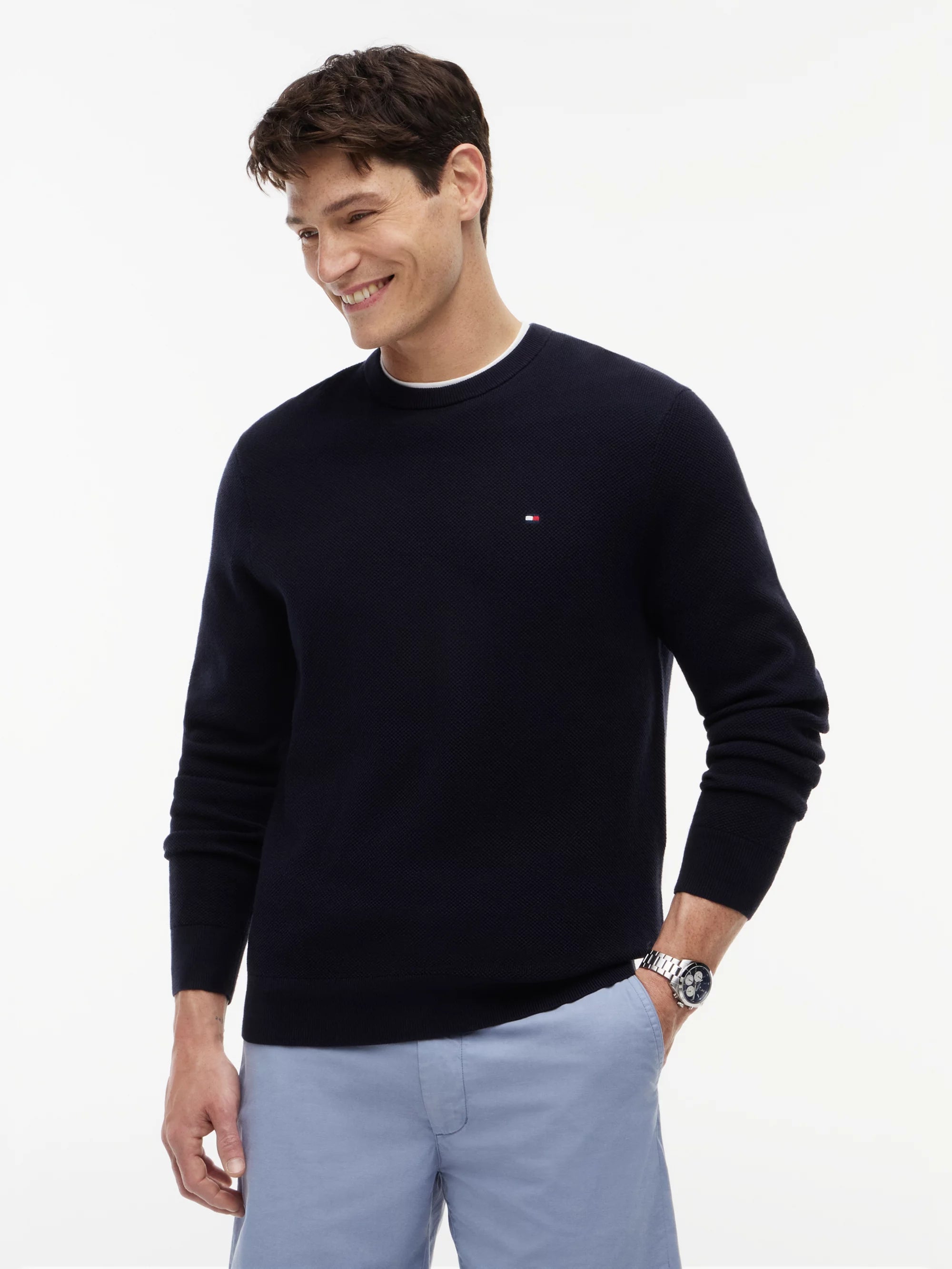 Tommy Hilfiger Jersey Essential Structure Crew Neck · imagen 1
