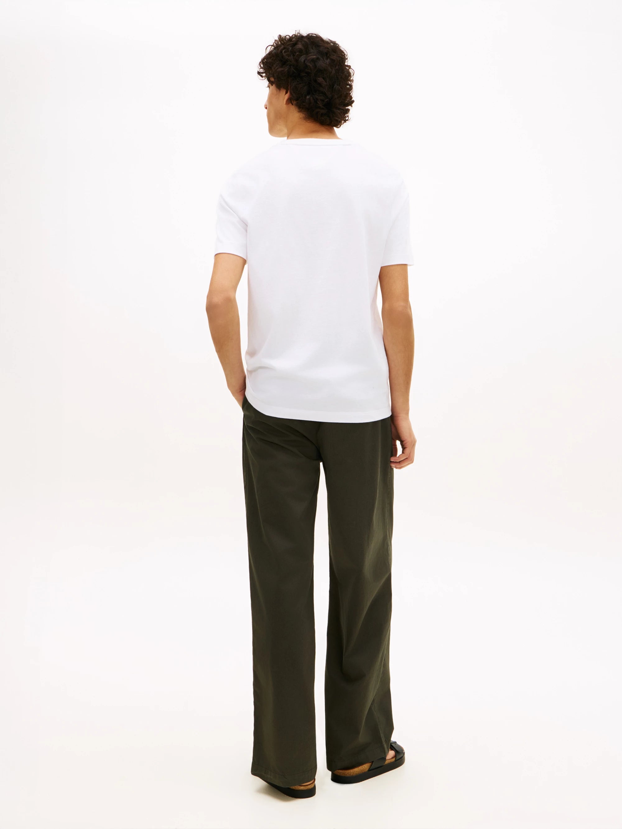 Tommy Hilfiger Camiseta Mw0mw37267ybr Essential Reg Fit Solid Tee · imagen 4