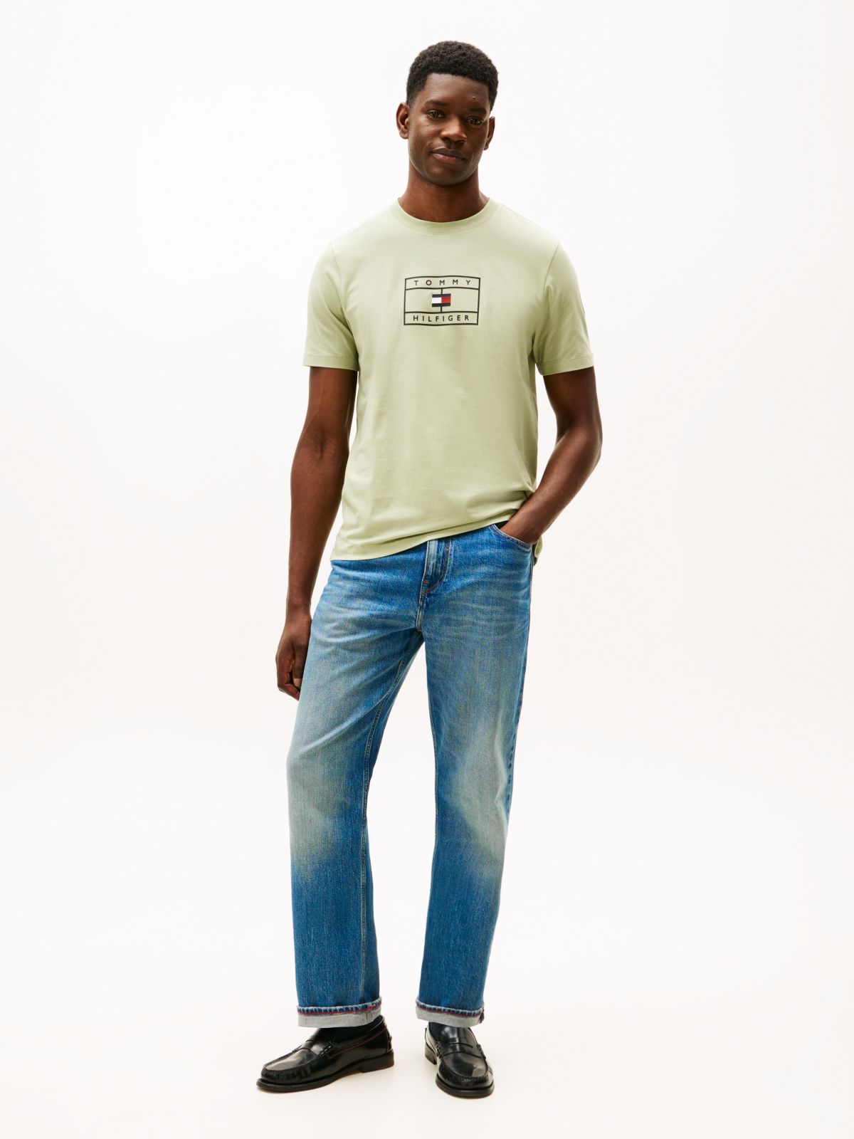 Camiseta JD Graphic Verde Salvia | Tommy Hilfiger · imagen 3