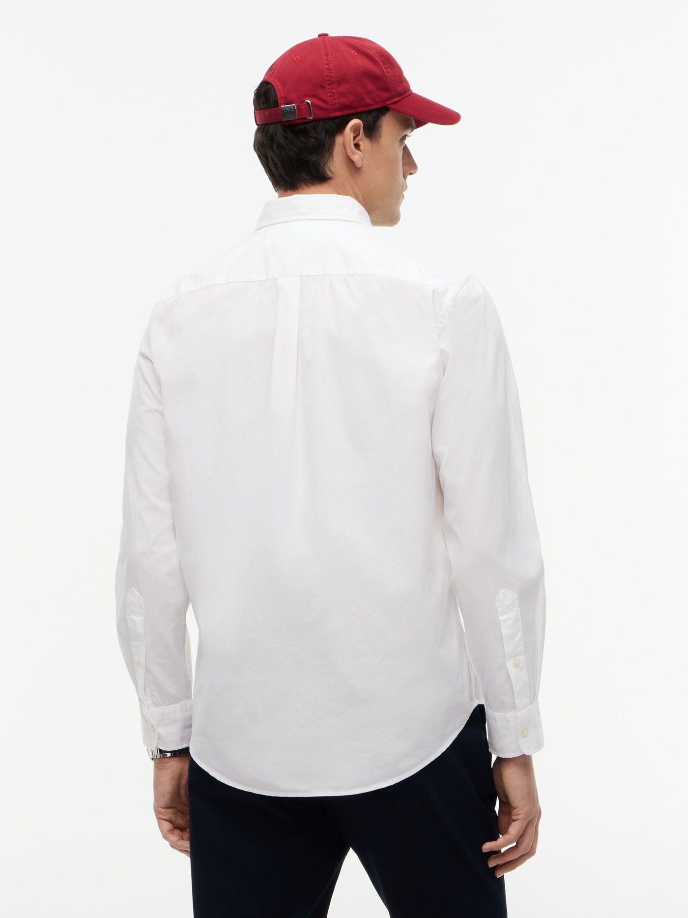 Tommy Hilfiger Camisa Core Flex Poplin Solid Rf Shirt · imagen 6