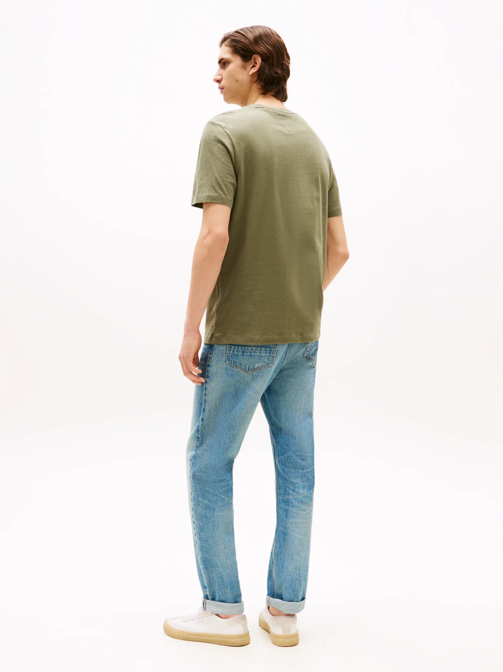 Tommy Hilfiger Camiseta Ess Seasonal Reg Fit Solid Tee · Gris · imagen 4